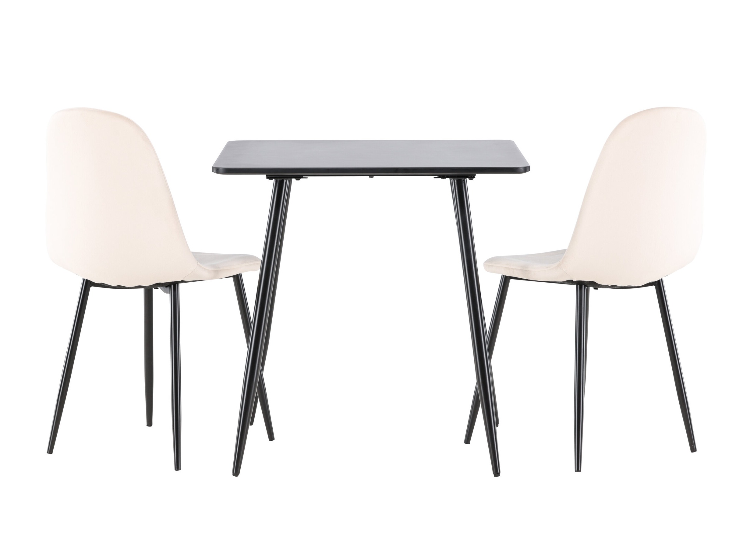 Jedilniški komplet Dallas 4909 (Bež + Črna)