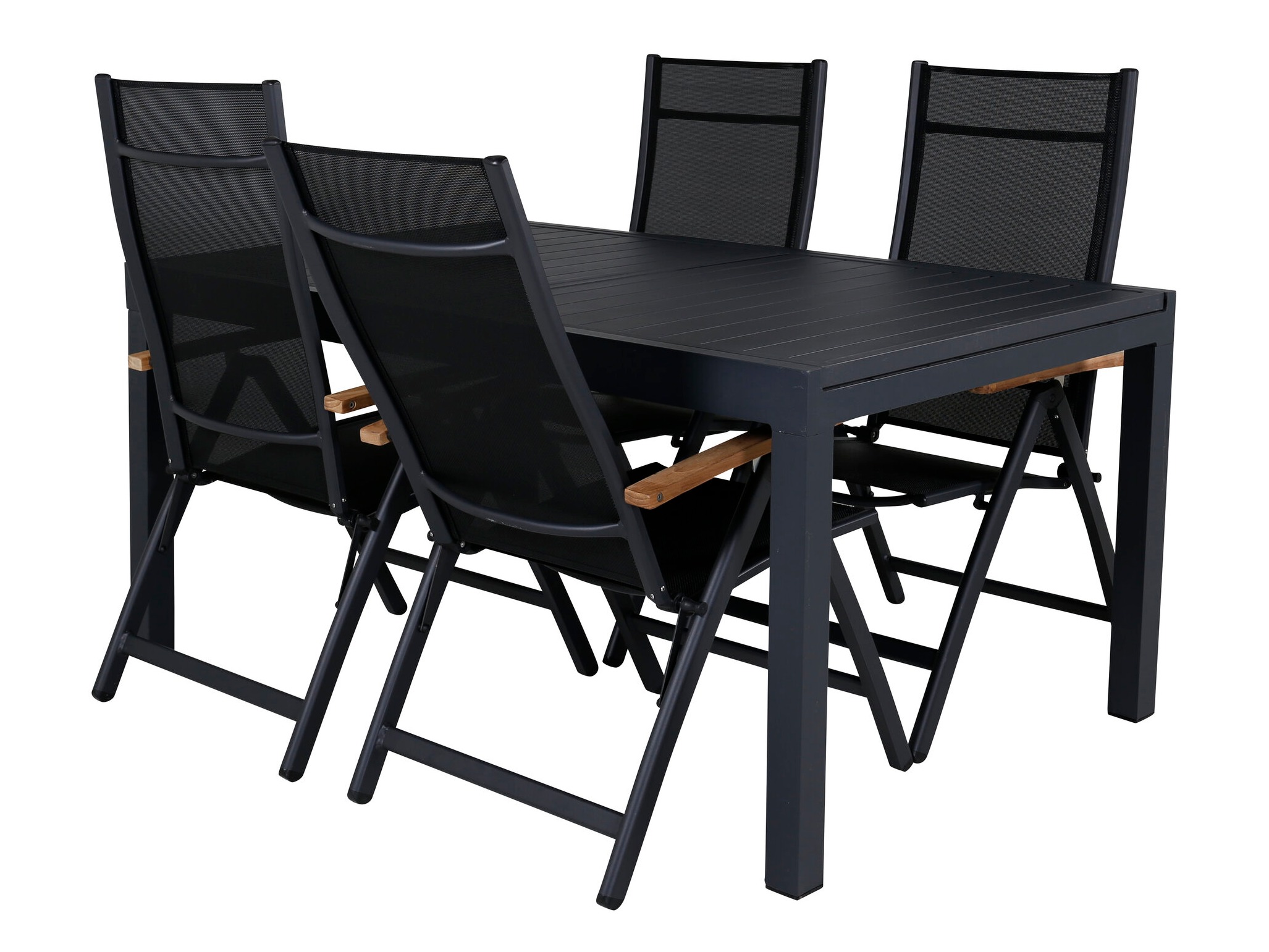 Komplet mize in stolov Dallas 4914