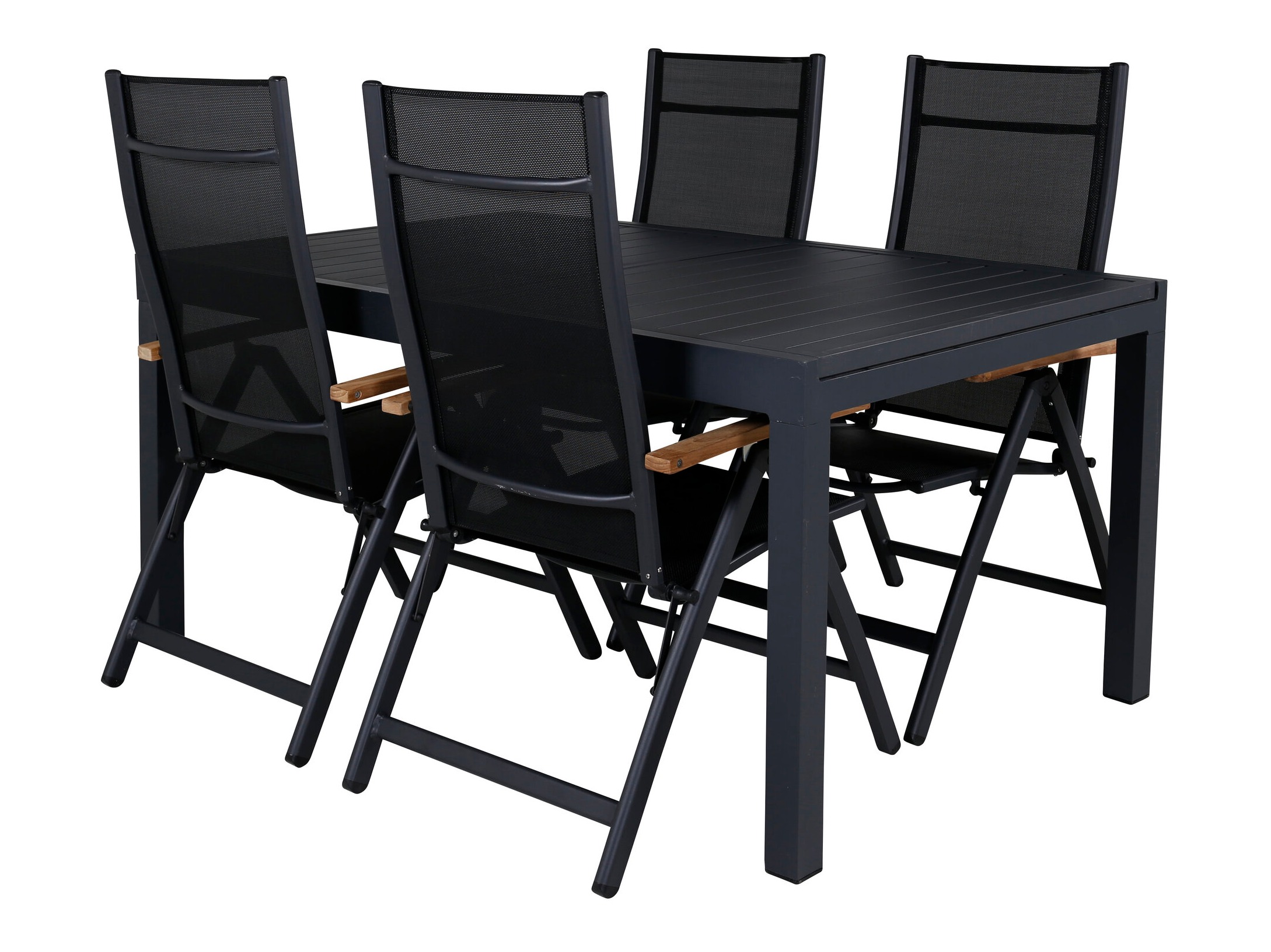 Komplet mize in stolov Dallas 4914