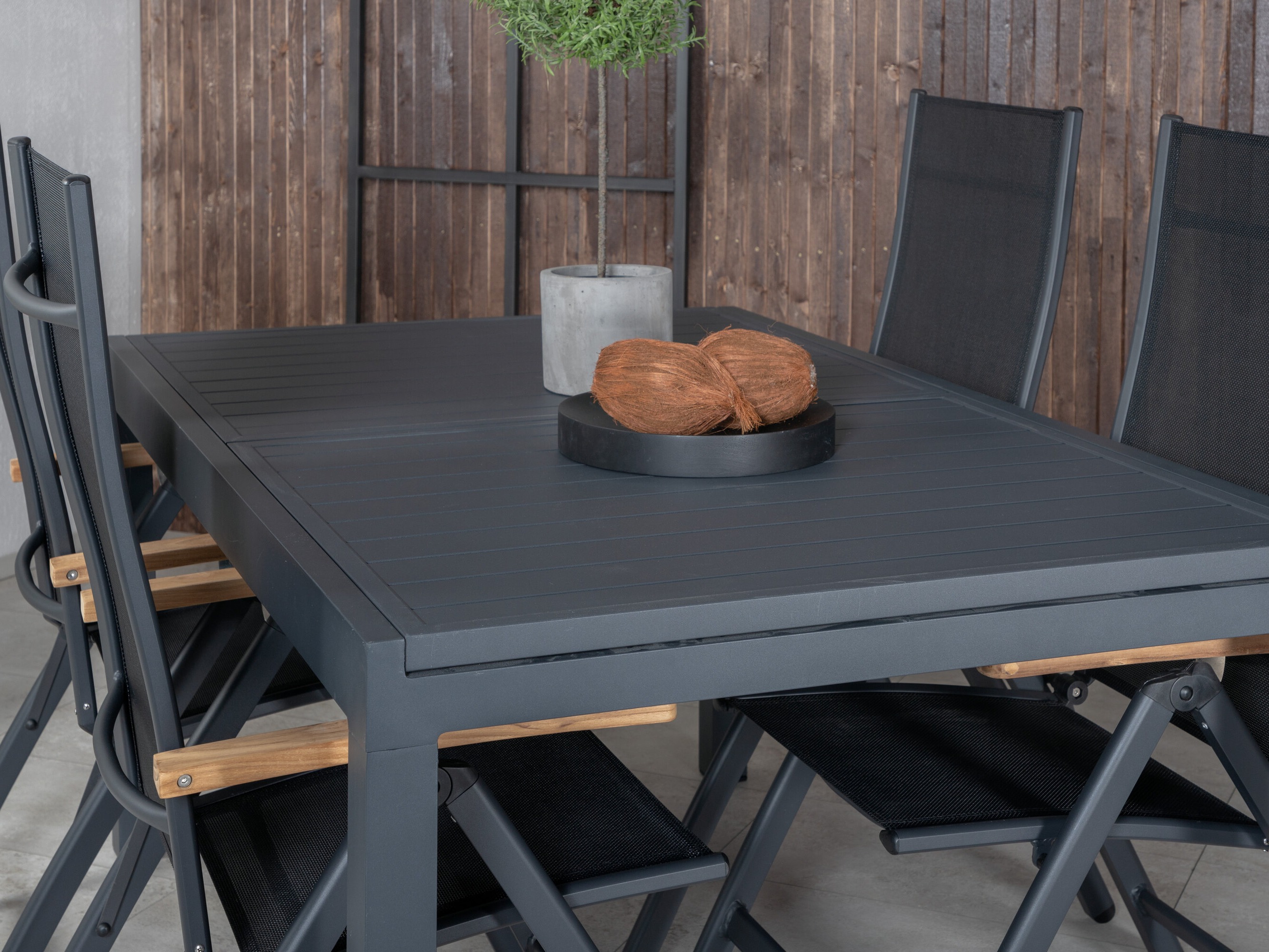 Komplet mize in stolov Dallas 4914