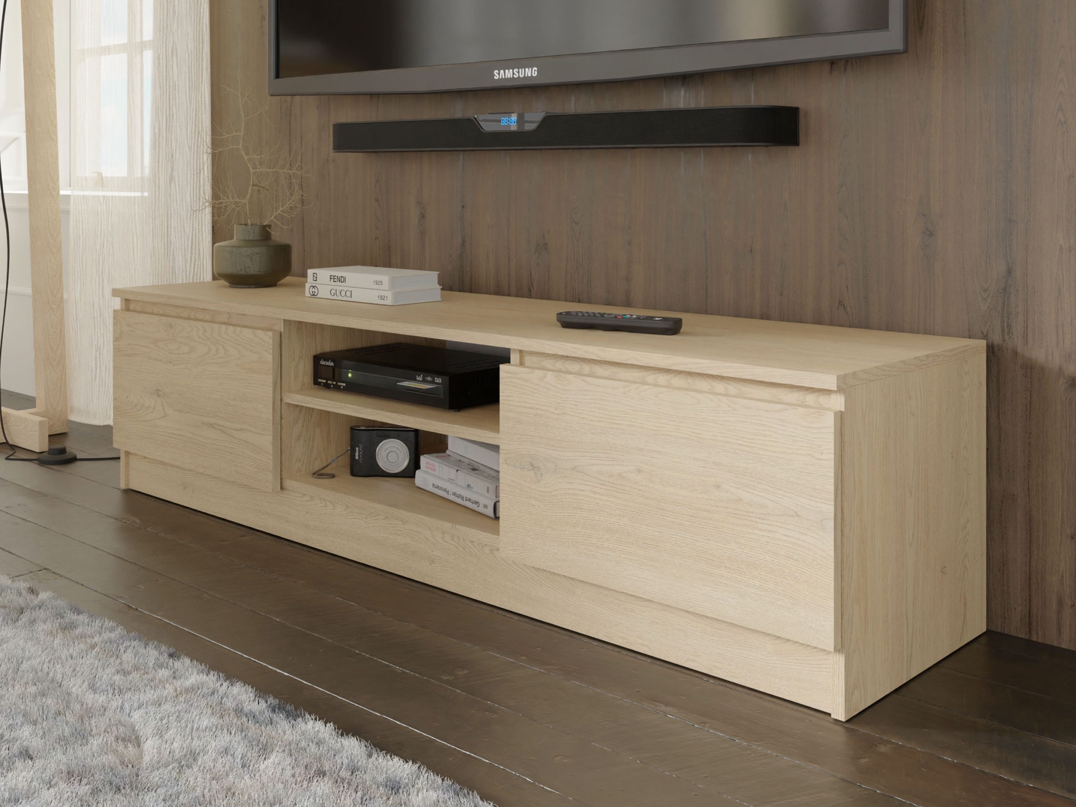 TV-omarica Buffalo 198 (Hrast)