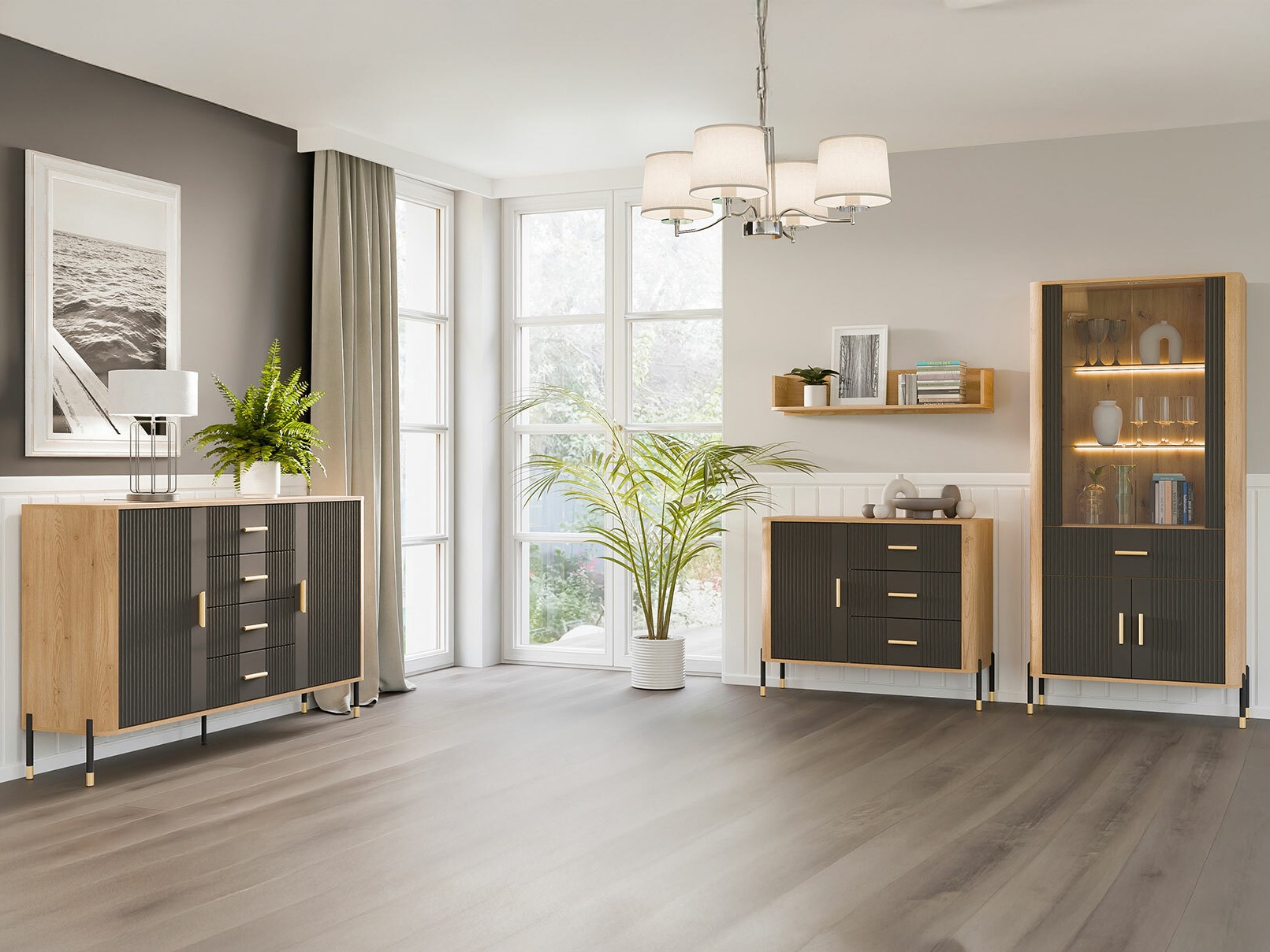Regal Flosora 129 (Antracit)