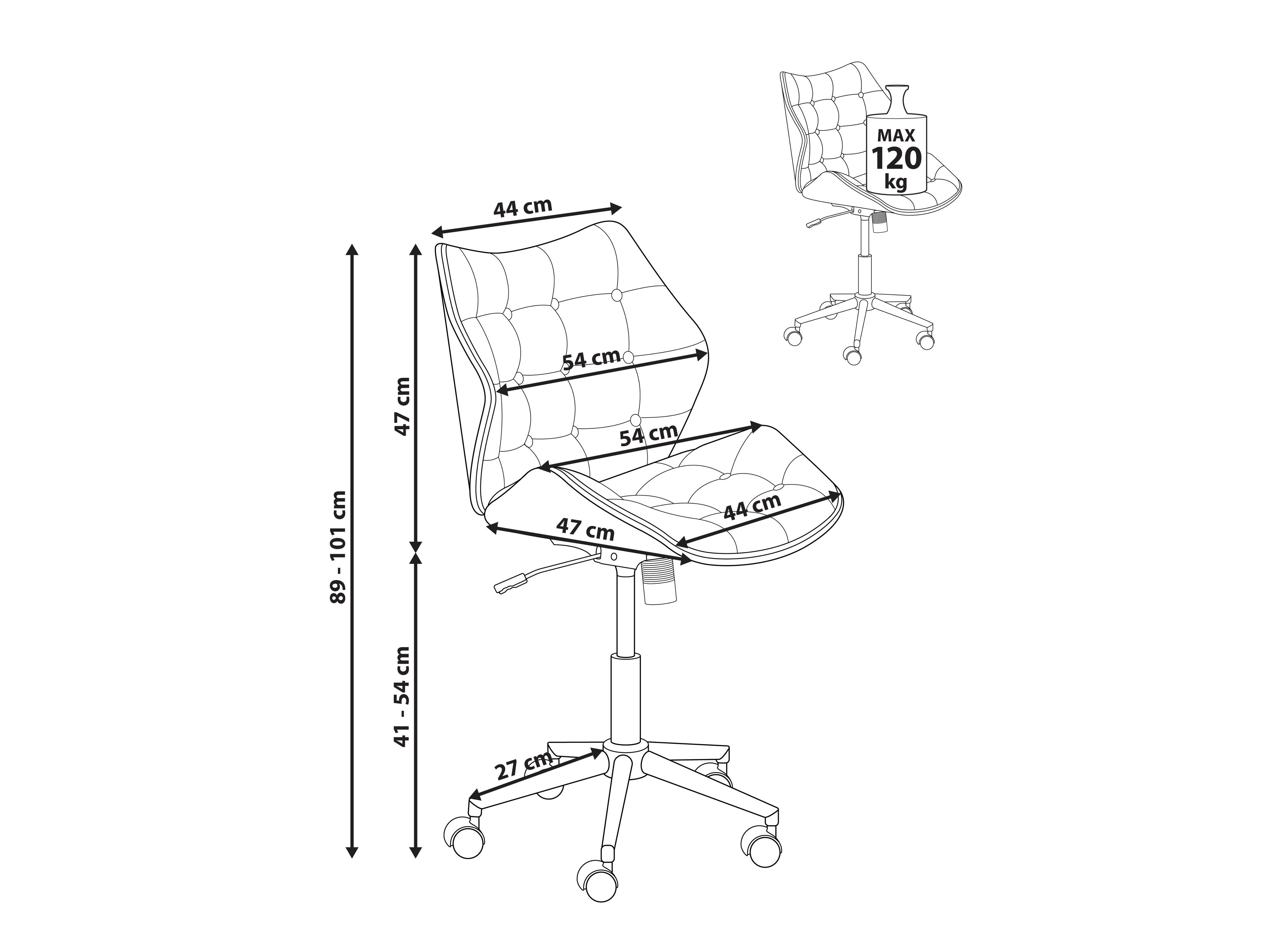 Pisarniški stol Berwyn 2777
