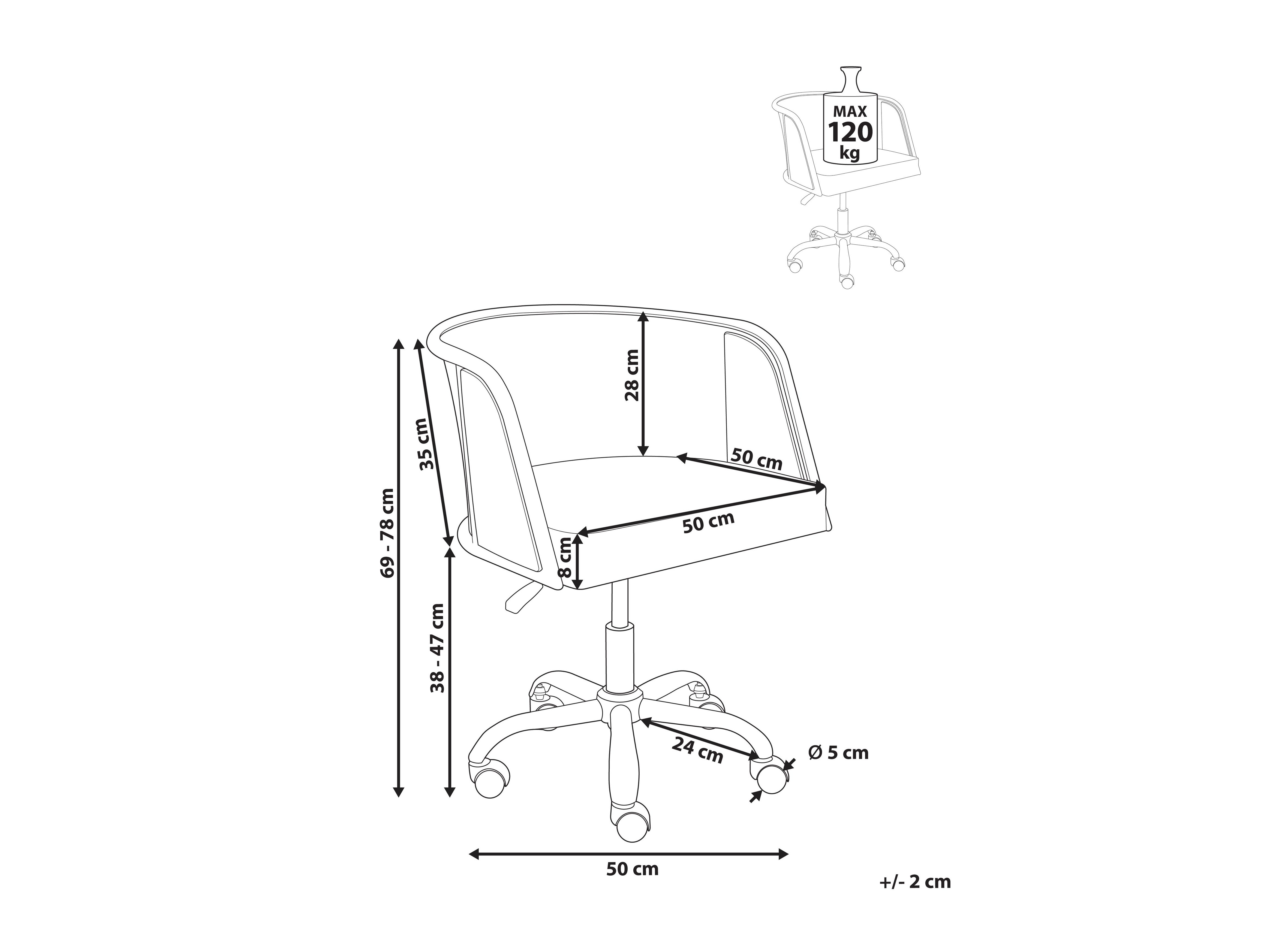 Pisarniški stol Berwyn 2779