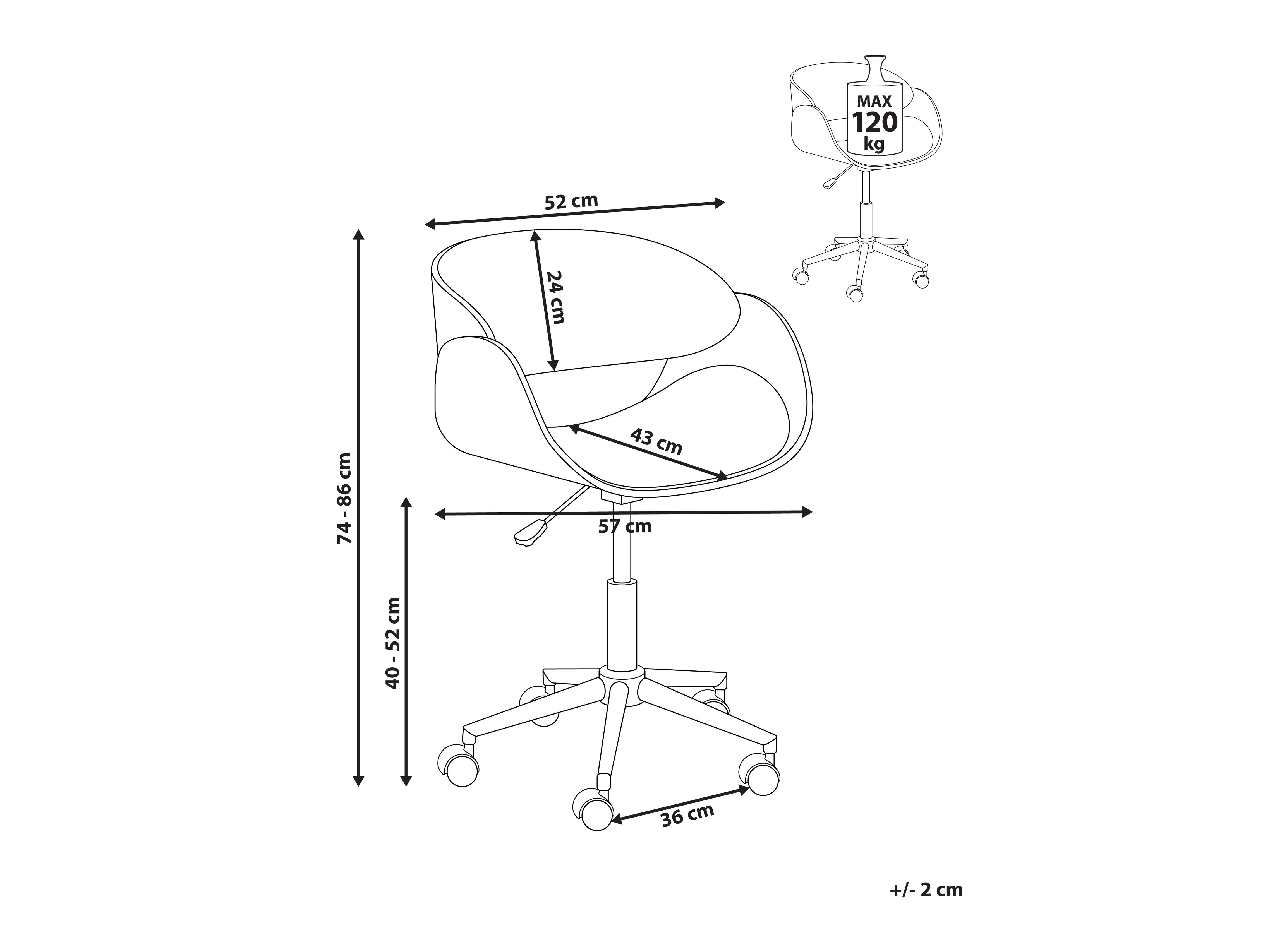 Pisarniški stol Berwyn 2781
