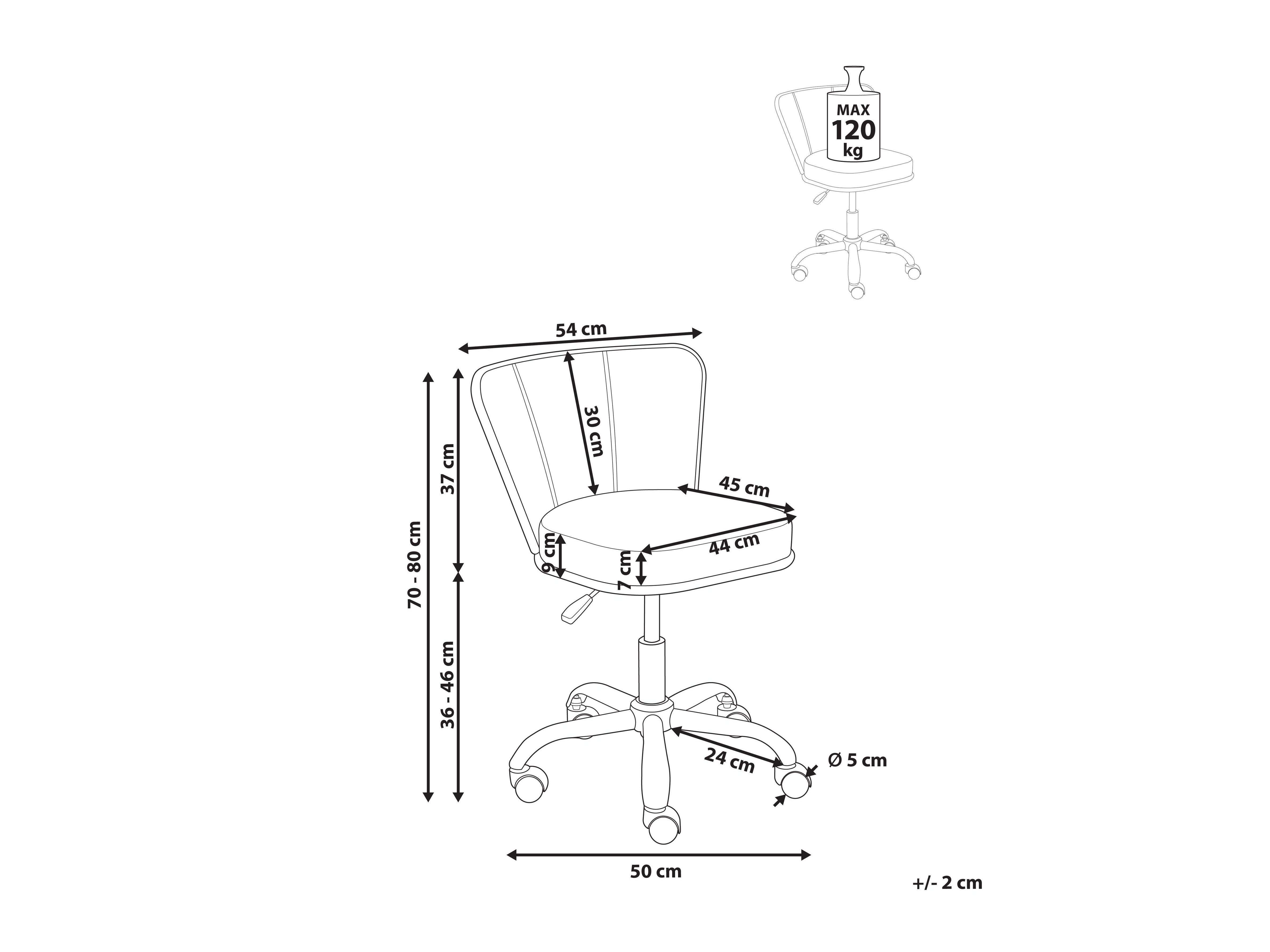 Pisarniški stol Berwyn 2782