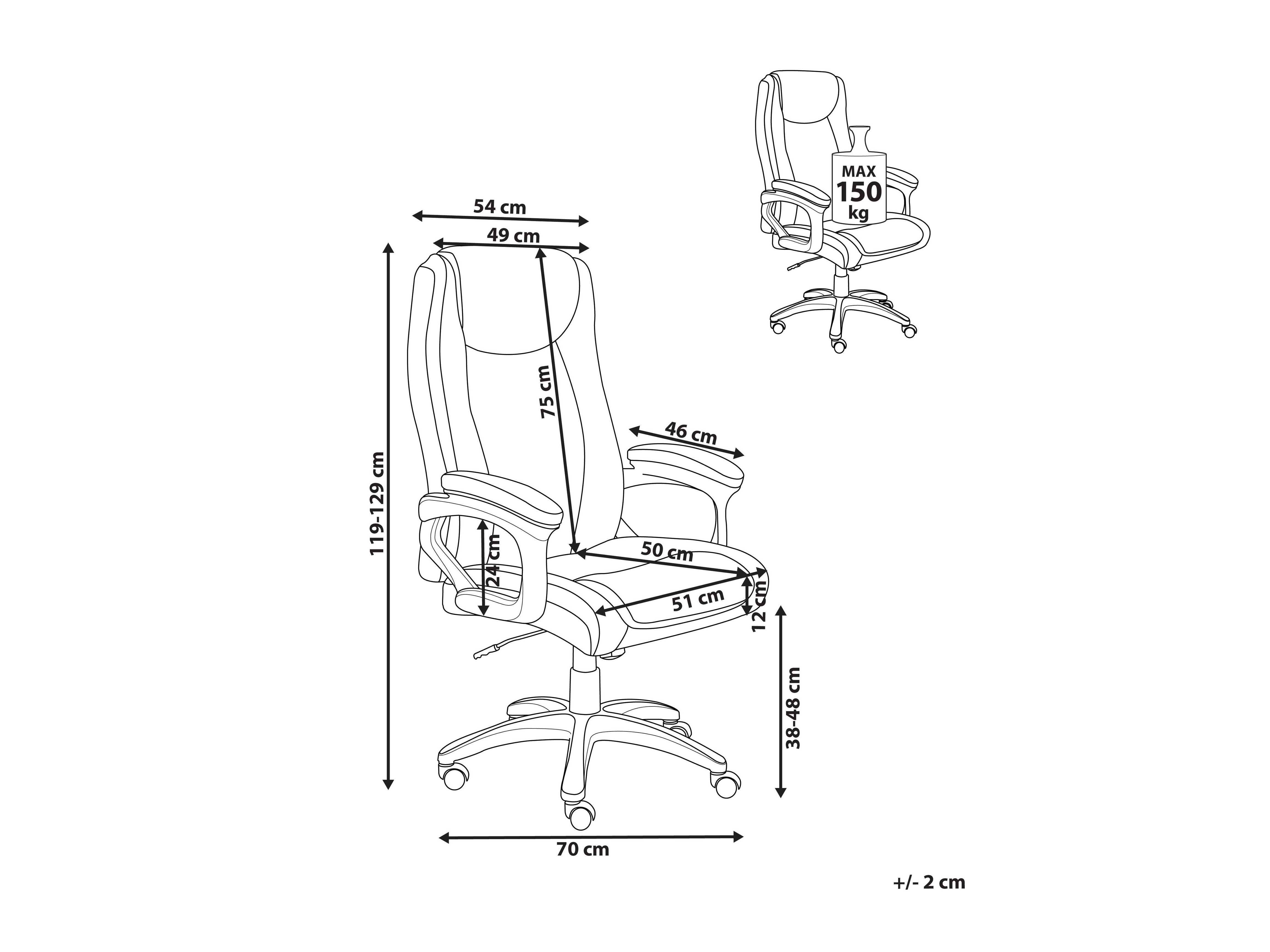 Pisarniški stol Berwyn 2785
