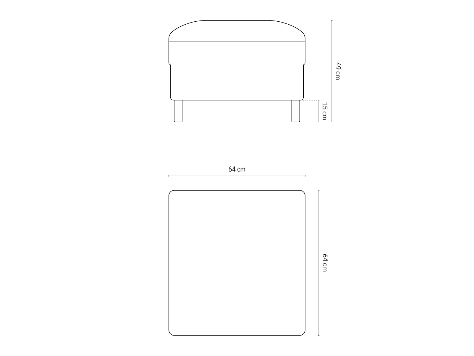 Tabure Delavie 107 (Paris Steel)