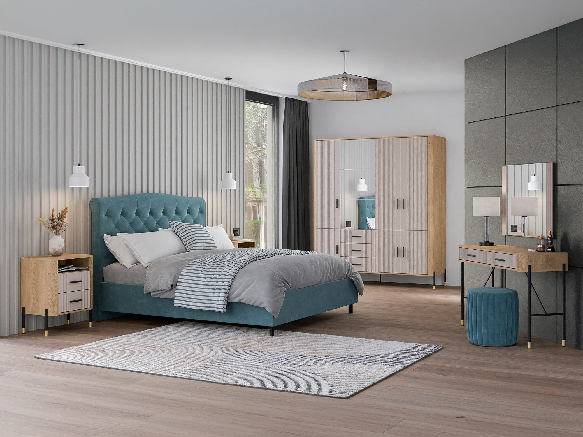 Garderobna omara Flosora 135 (Kašmir)