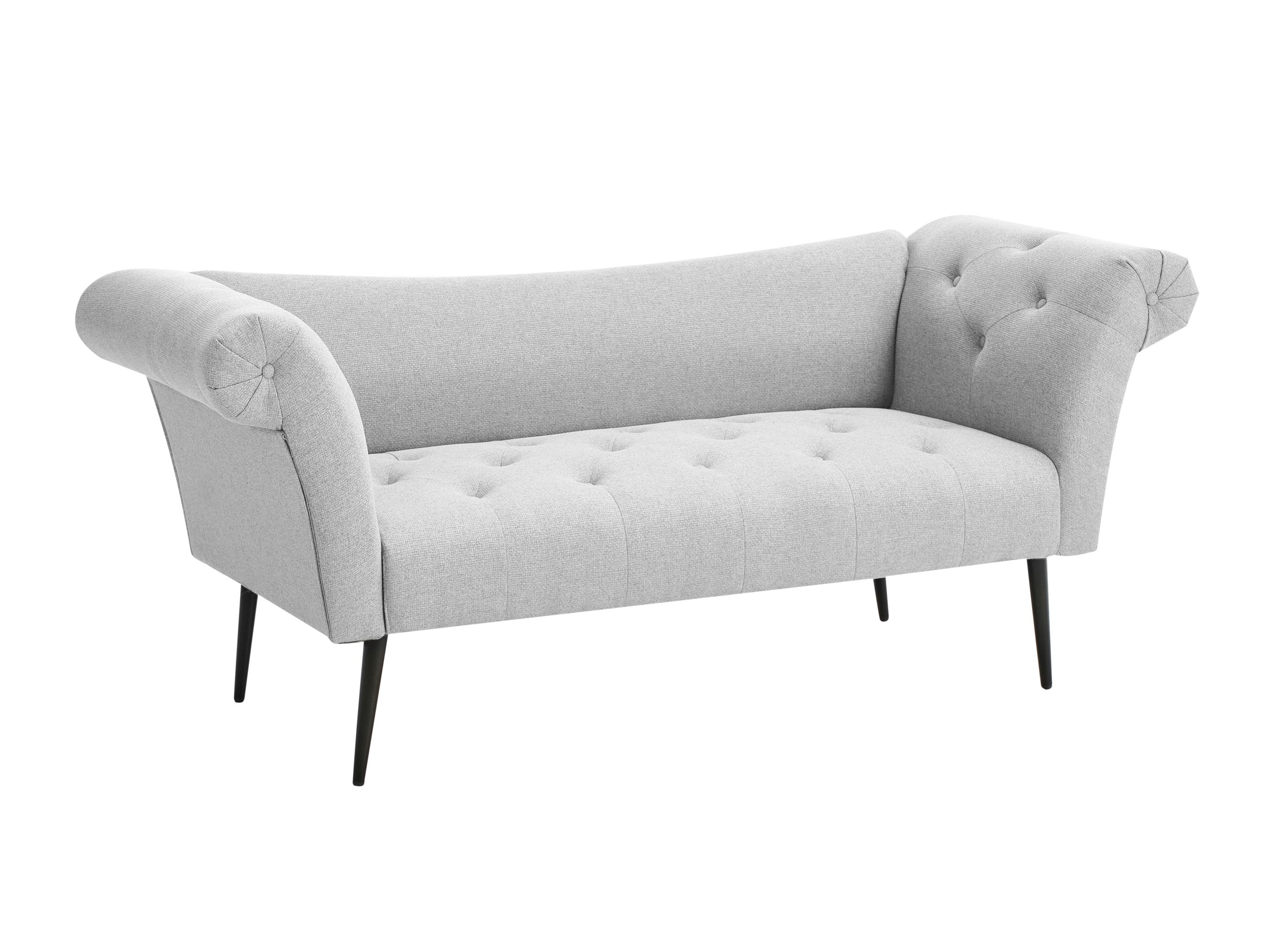 Klop z oblazinjenjem Berwyn 1101 (Svetlo siva)