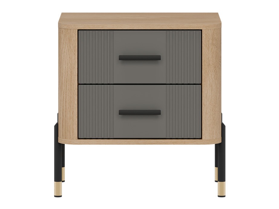 Nočna omarica Flosora 140 (Siva)