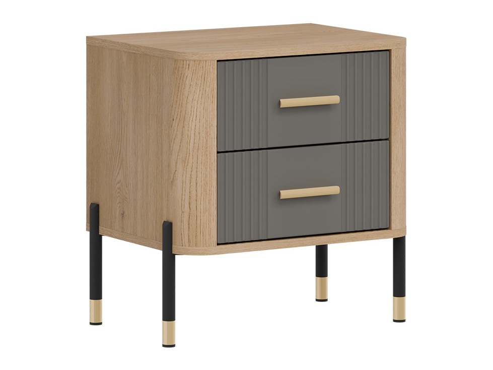 Nočna omarica Flosora 140 (Siva)