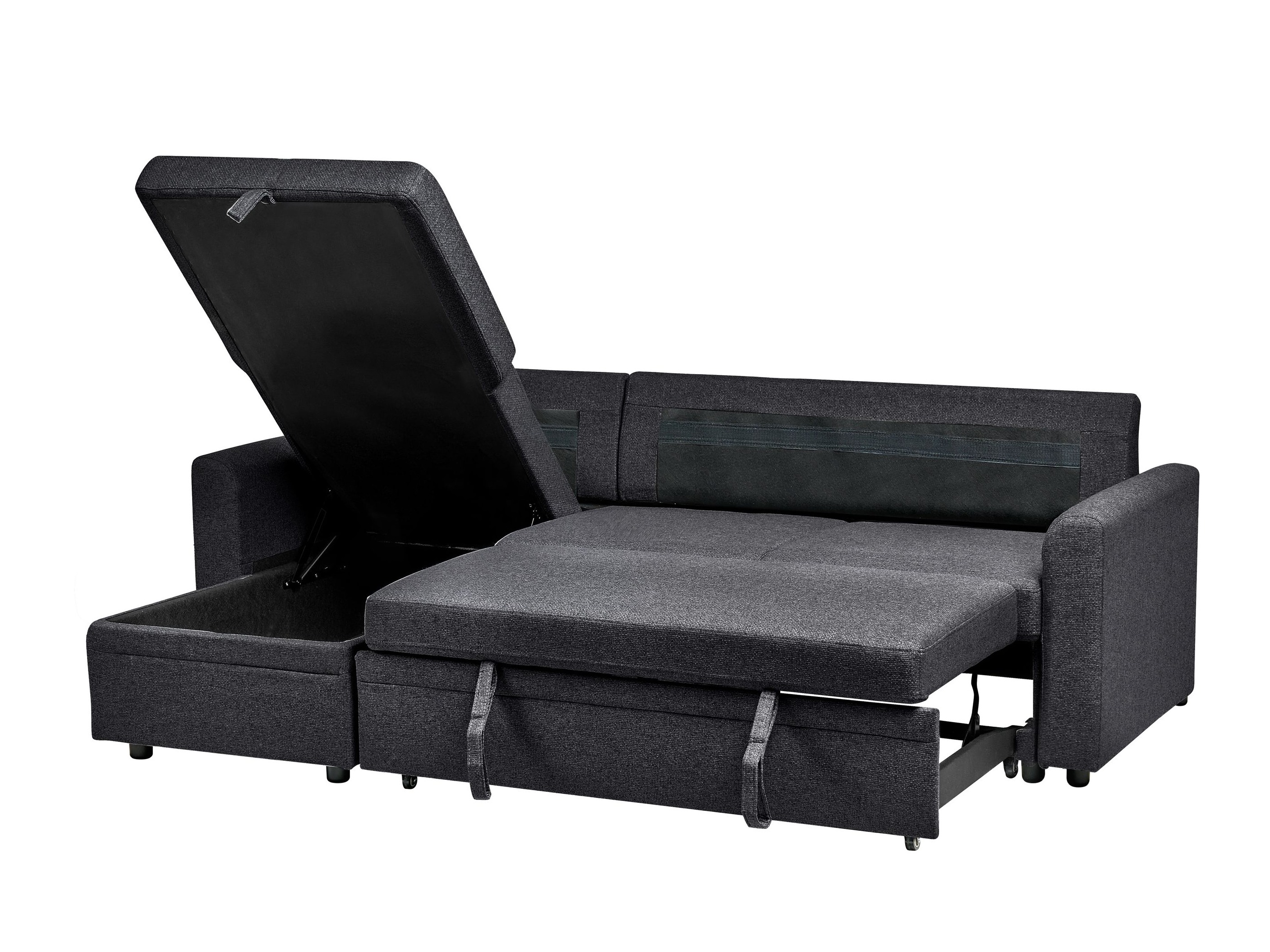 Kotna garnitura Berwyn 2805 (Črna)