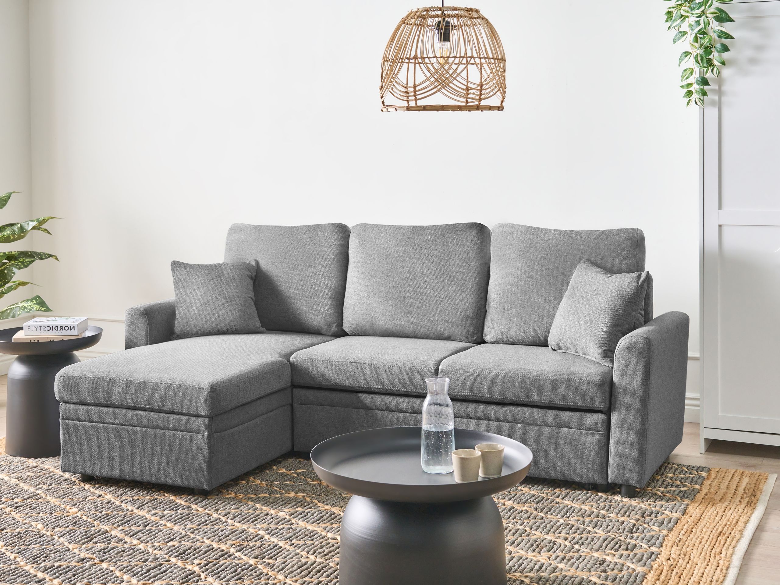 Kotna garnitura Berwyn 2805 (Siva)