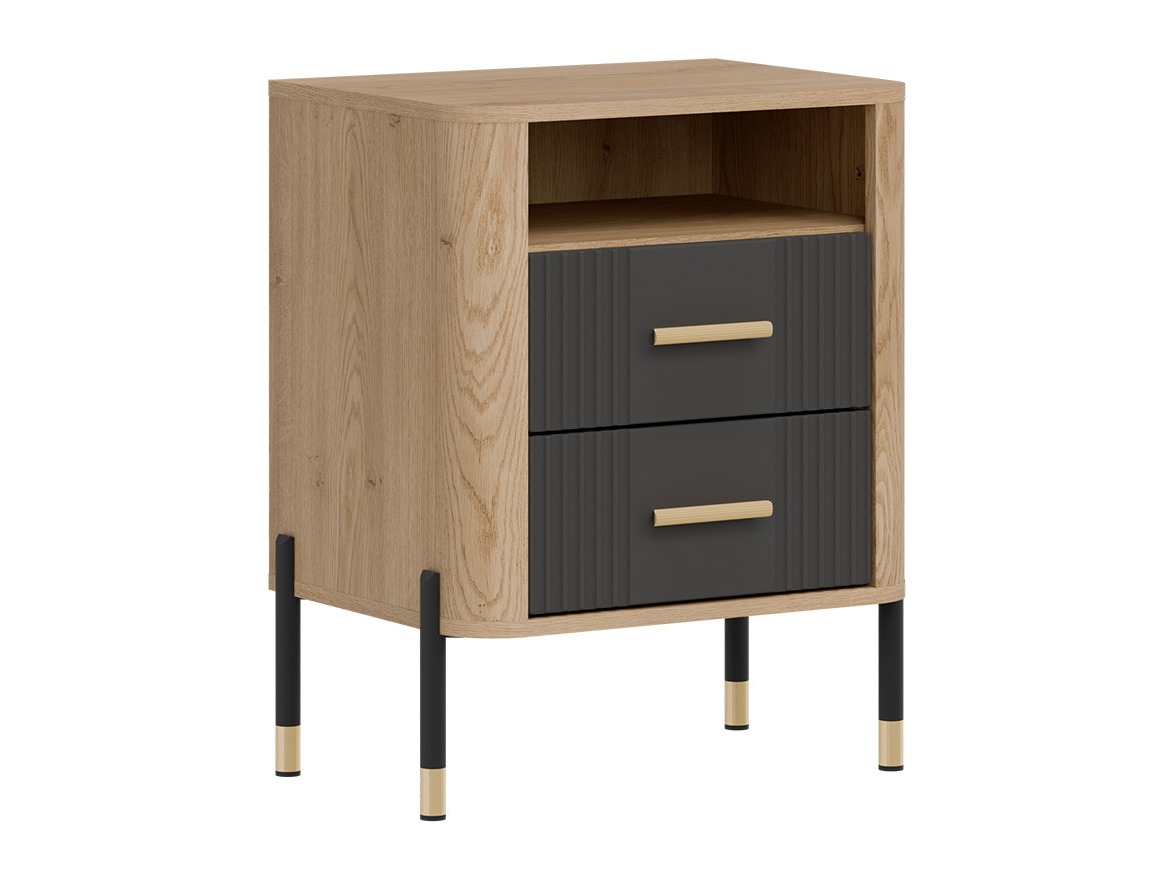 Nočna omarica Flosora 142 (Antracit)