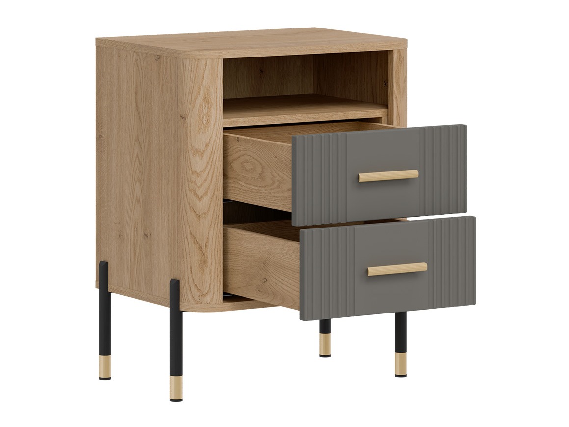 Nočna omarica Flosora 142 (Siva)