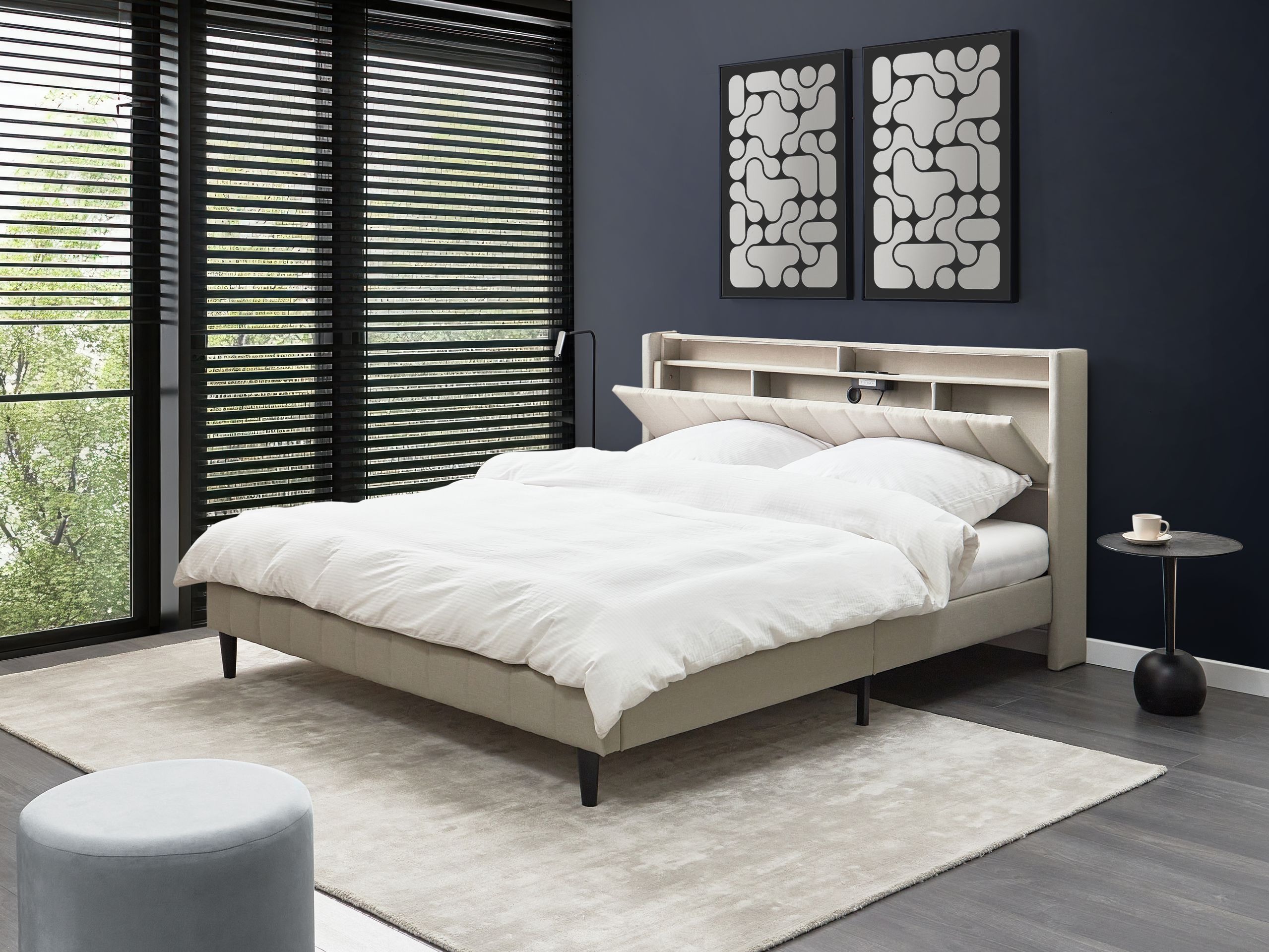 Postelja Berwyn 2804 (Bež)