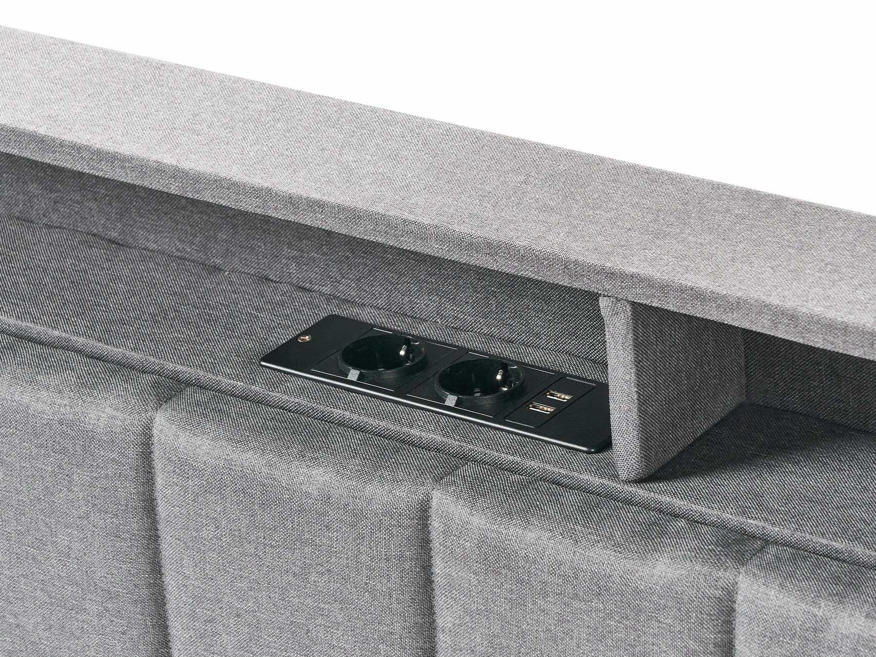 Postelja Berwyn 2804 (Siva)