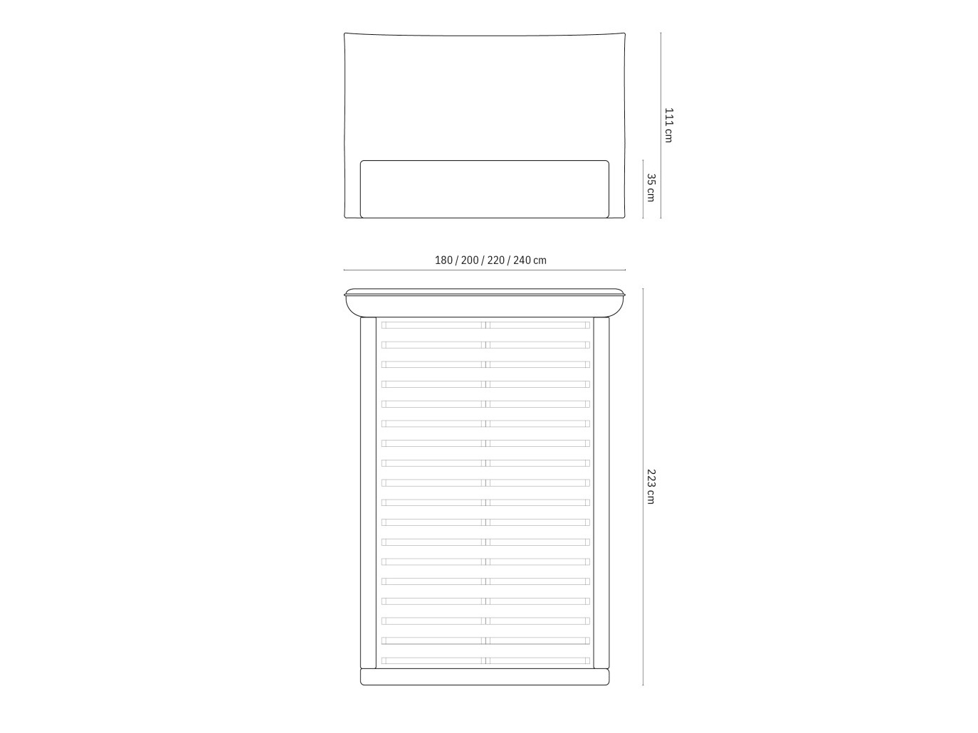 Postelja Belenoe 100 (Bluvel 14)