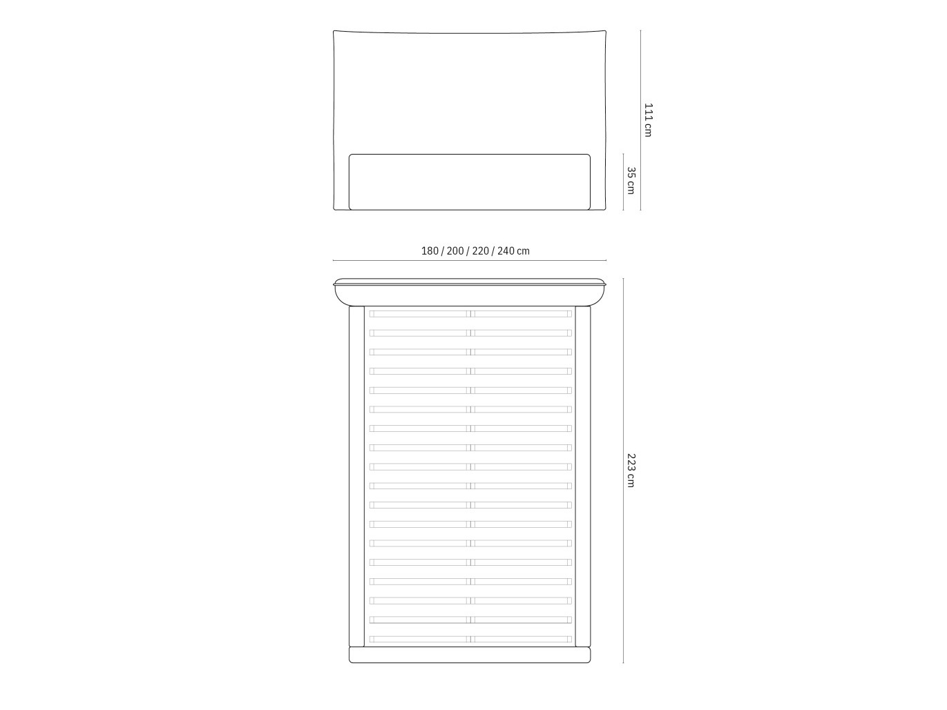 Postelja Belenoe 100 (Bluvel 19)