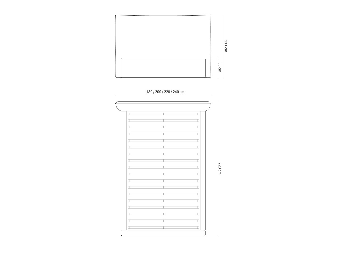 Postelja Belenoe 100 (Bluvel 22)