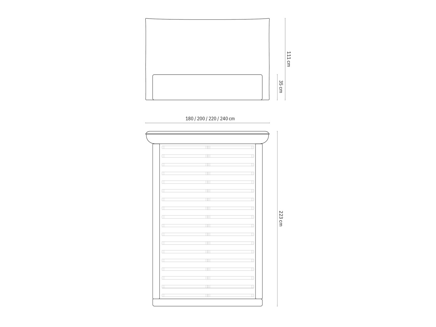 Postelja Belenoe 100 (Bluvel 22)