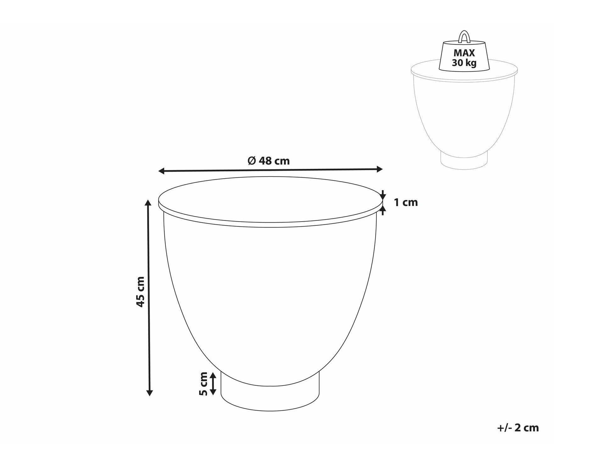 Stranska mizica Berwyn 2808