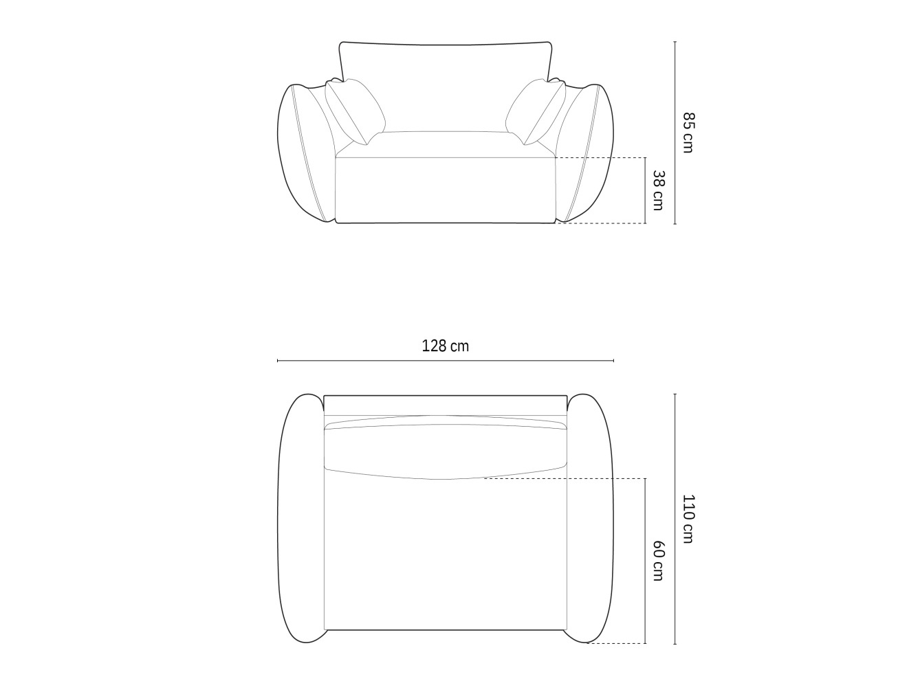 Fotelj Delflou 103 (Over The Horizon 08)