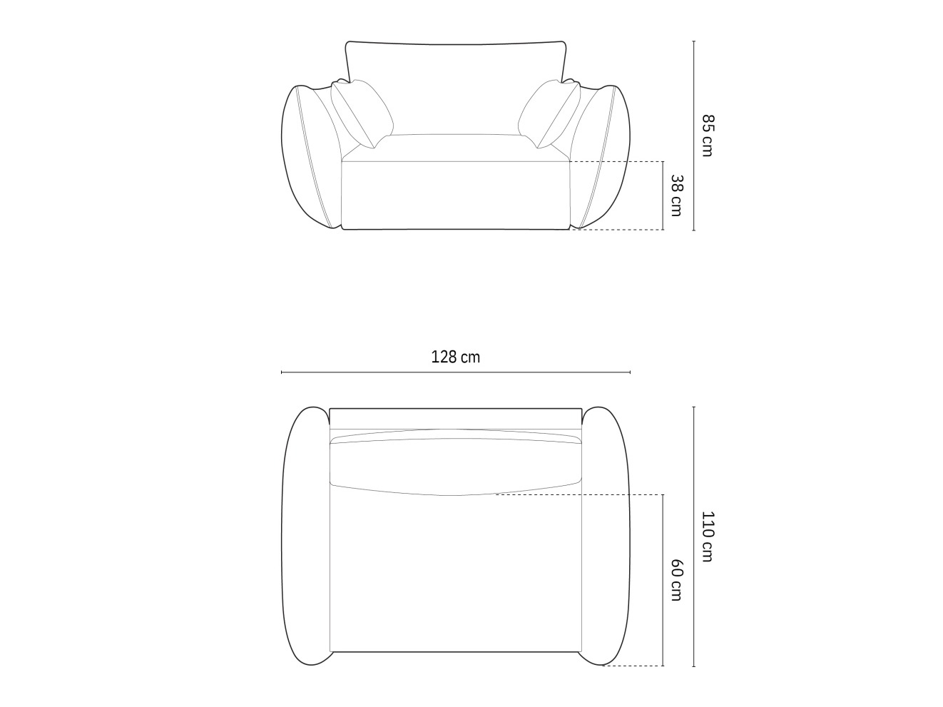 Fotelj Delflou 103 (Over The Horizon 99)