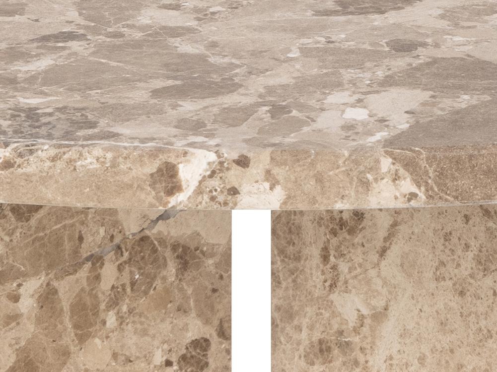 Klubska mizica Norsica 952 (Svetlo rjava)