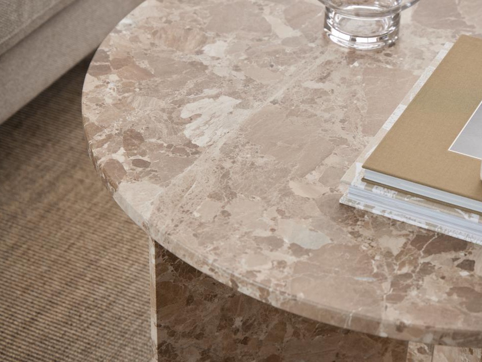 Klubska mizica Norsica 952 (Svetlo rjava)