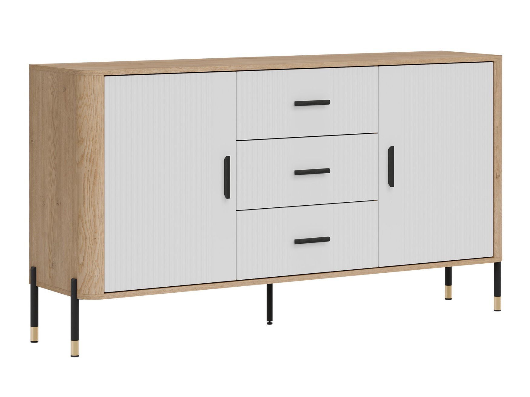 Komplet za dnevno sobo Flosora 148 (Bela)