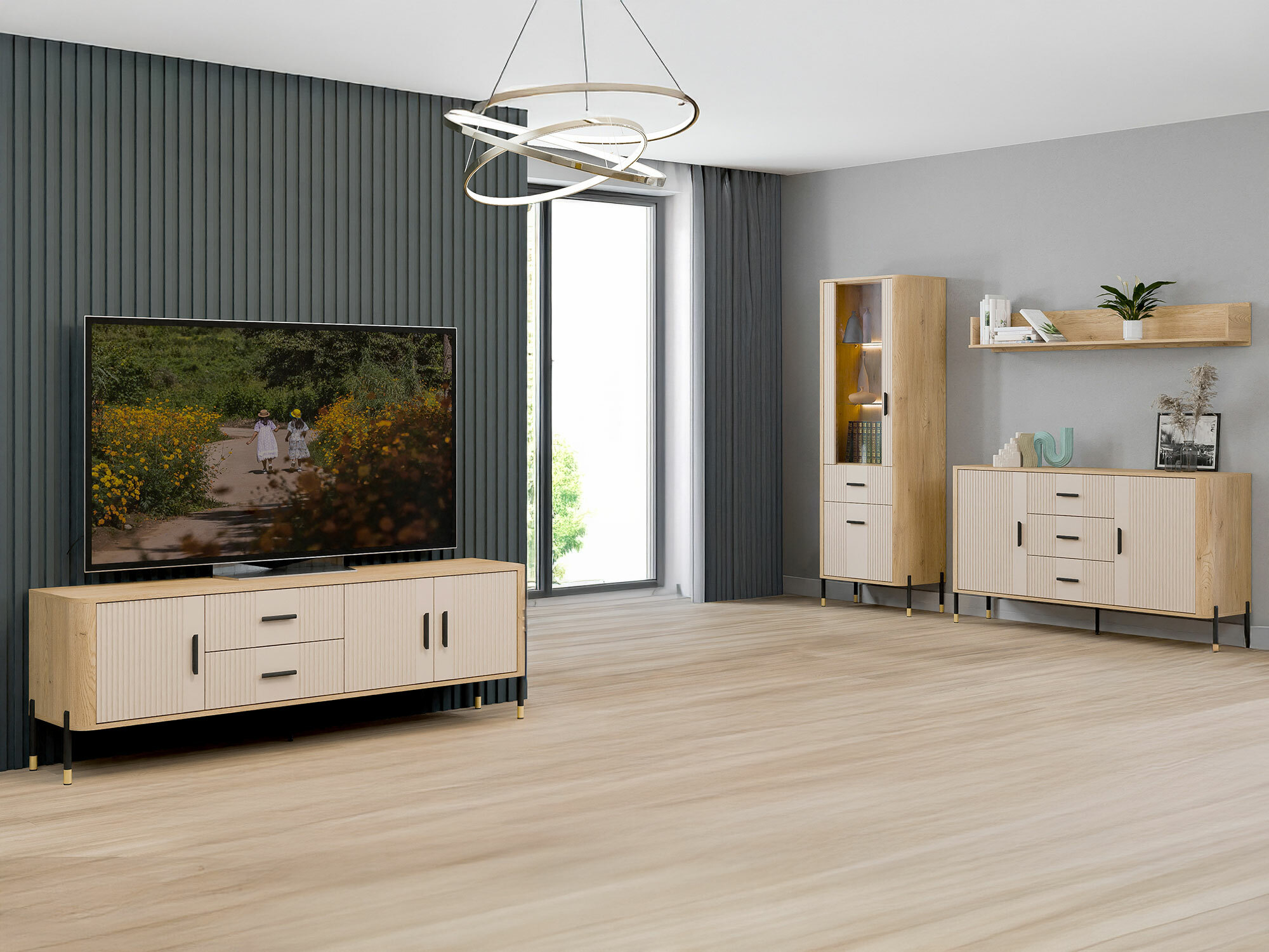 Komplet za dnevno sobo Flosora 148 (Kašmir)