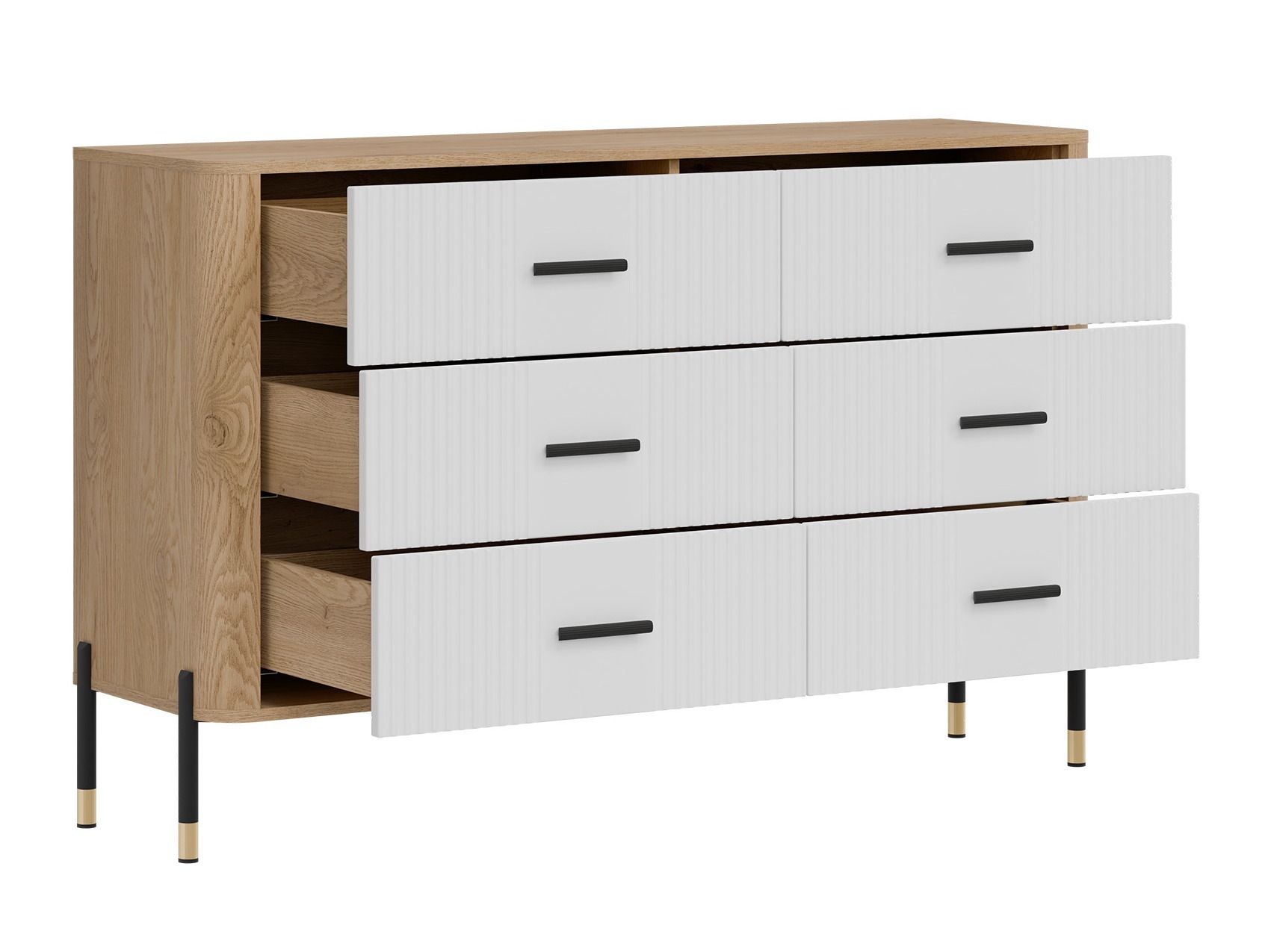 Komplet za dnevno sobo Flosora 149 (Bela)