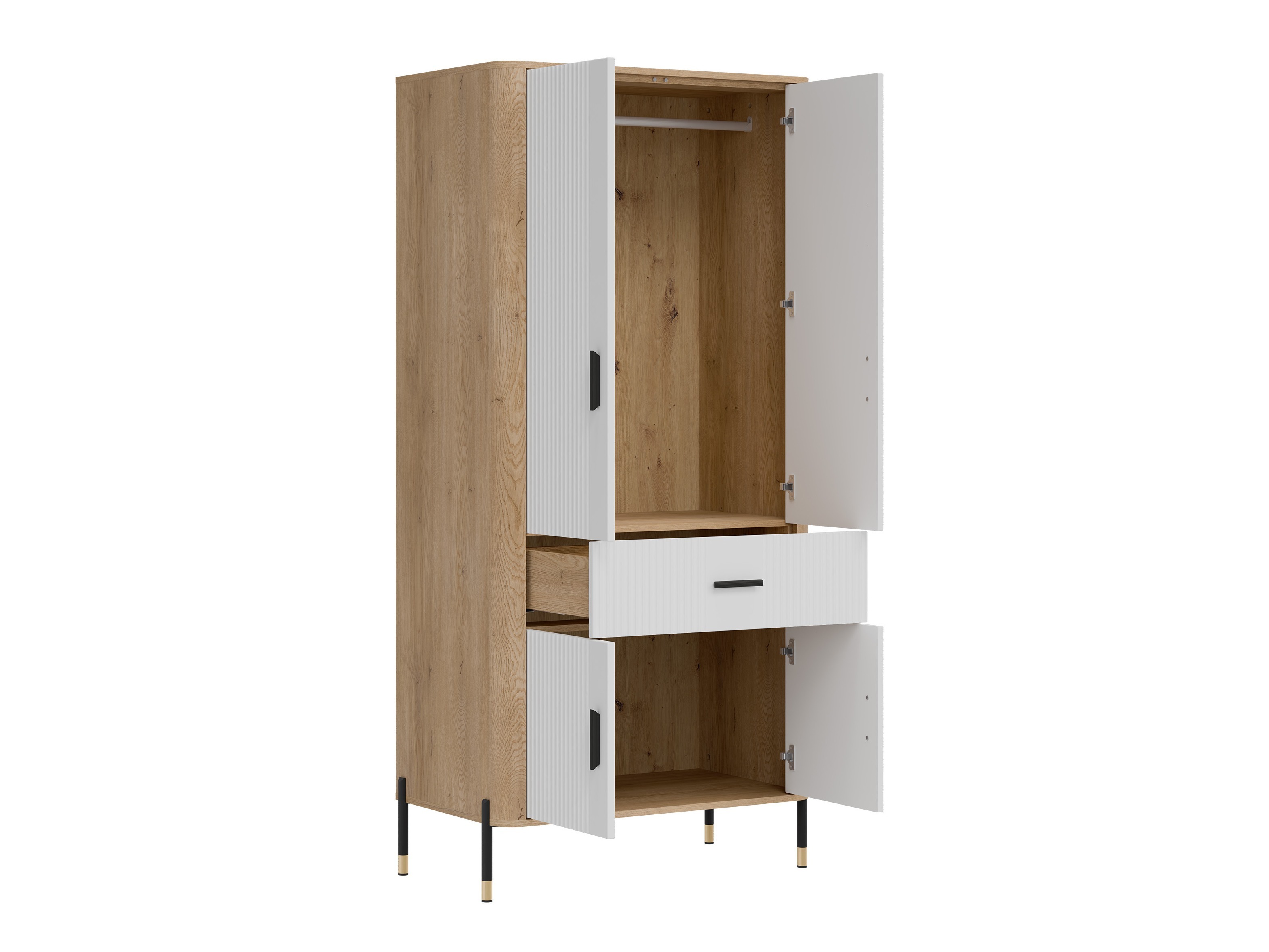 Komplet za dnevno sobo Flosora 149 (Bela)