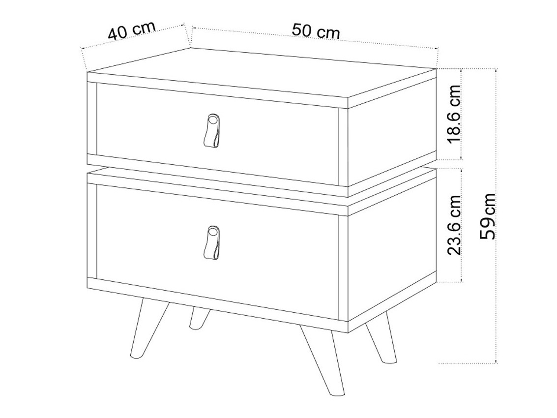 Nočna omarica Kailua 2654