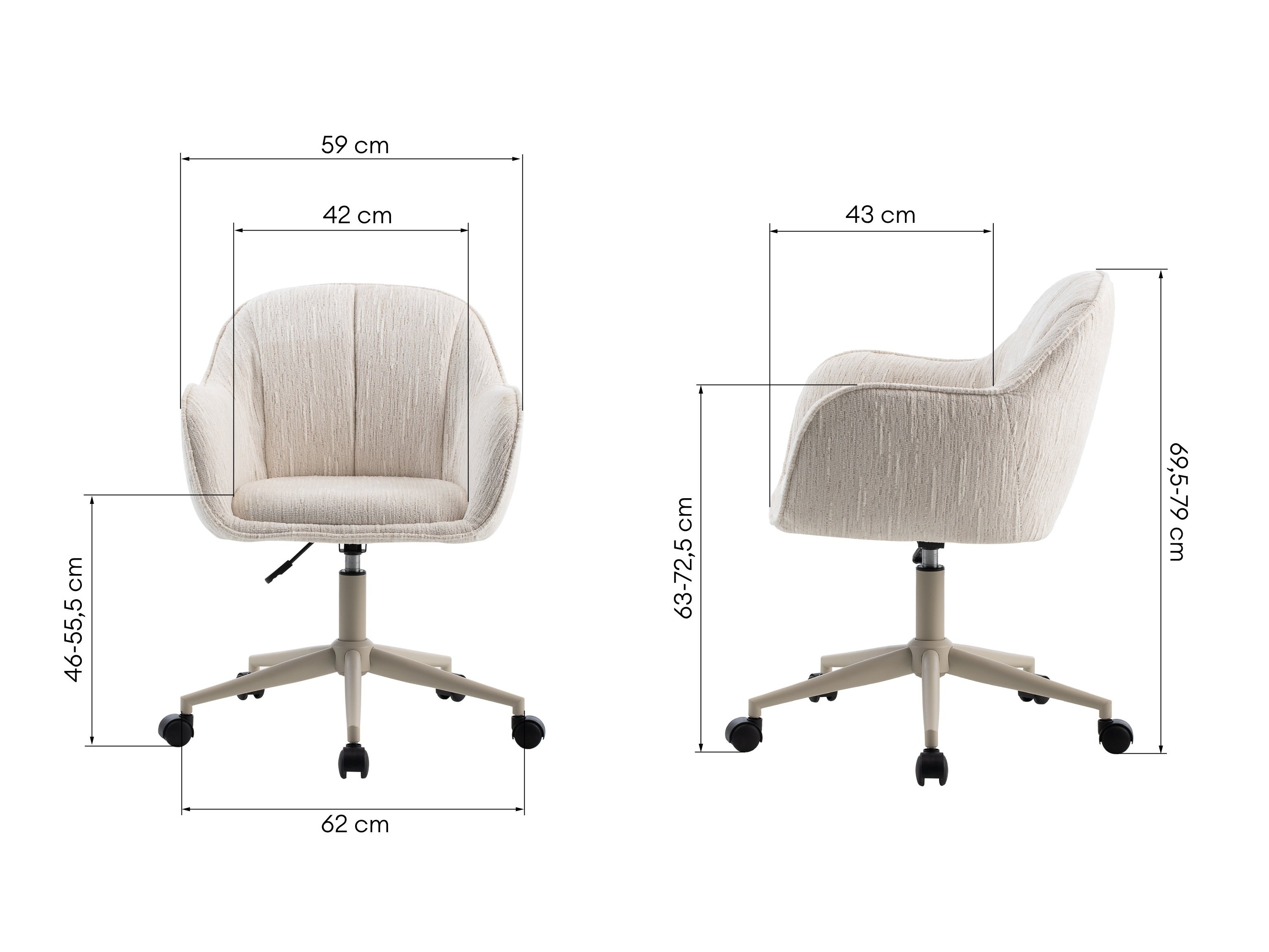 Pisarniški stol Burleson 383