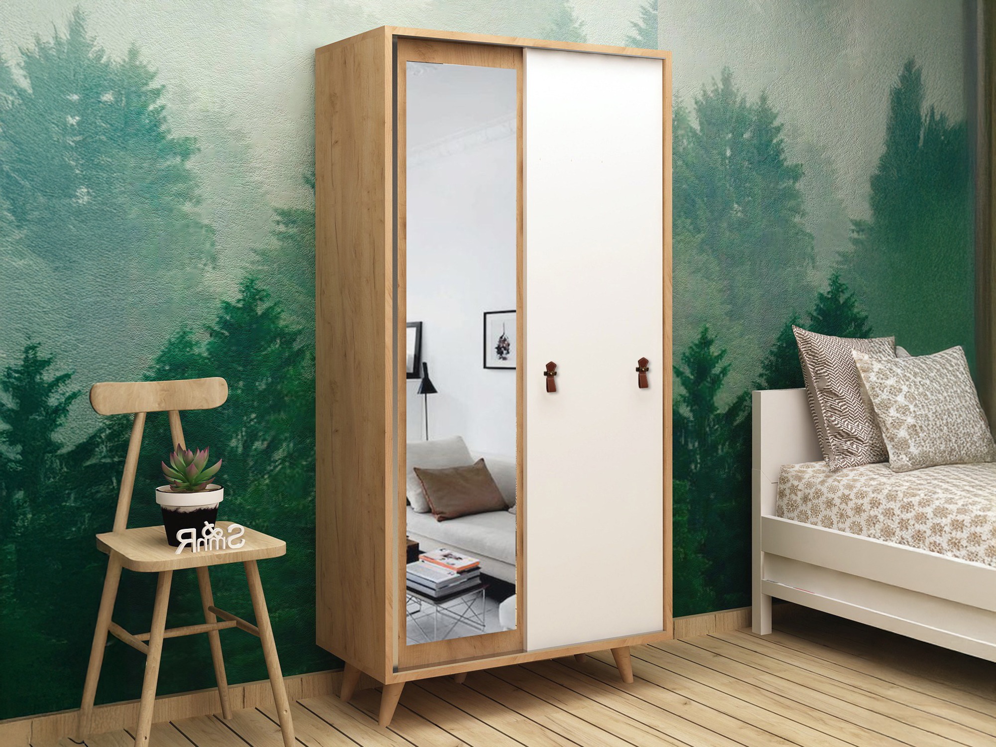 Garderobna omara Asheboro 179