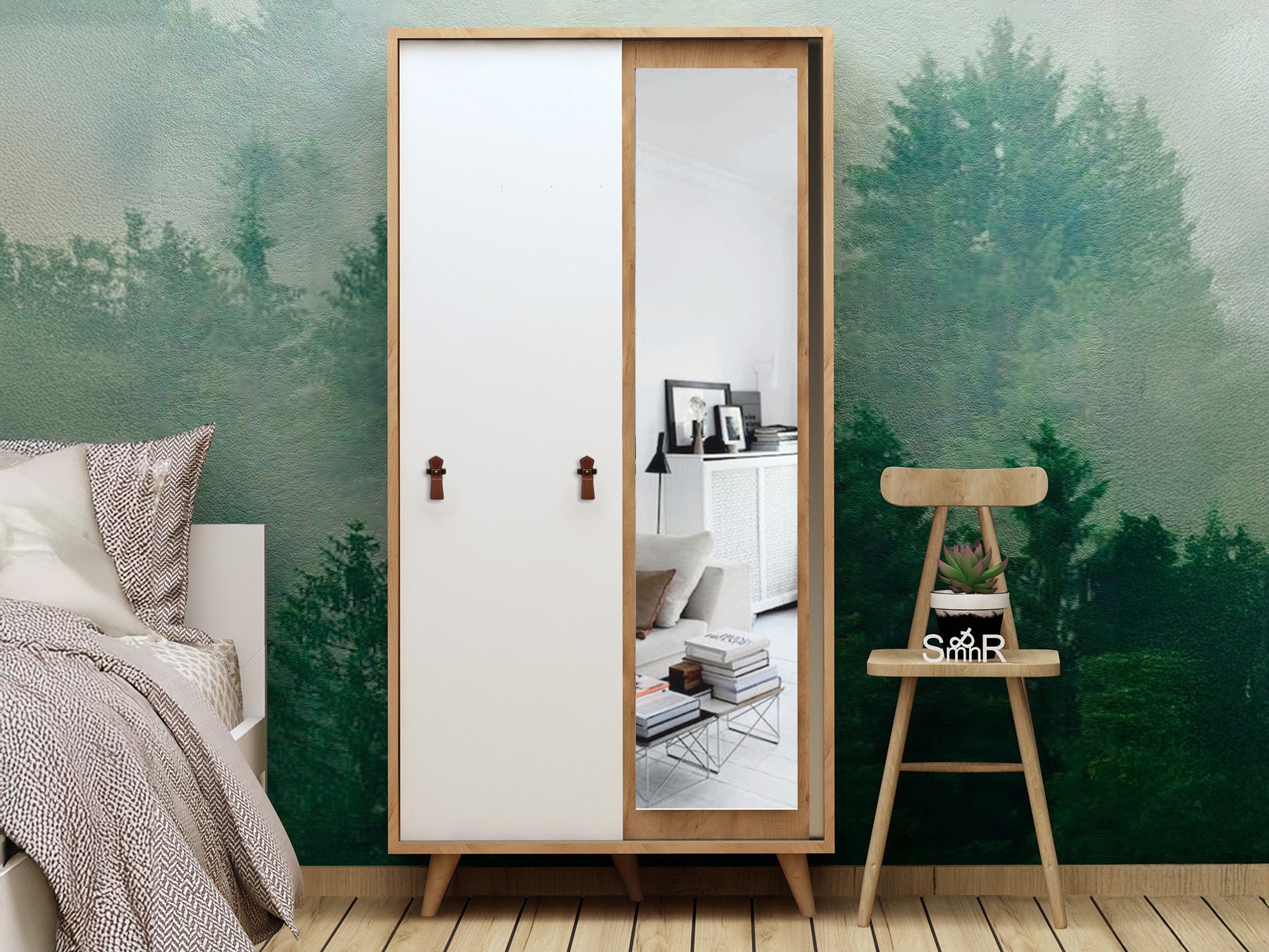 Garderobna omara Asheboro 179