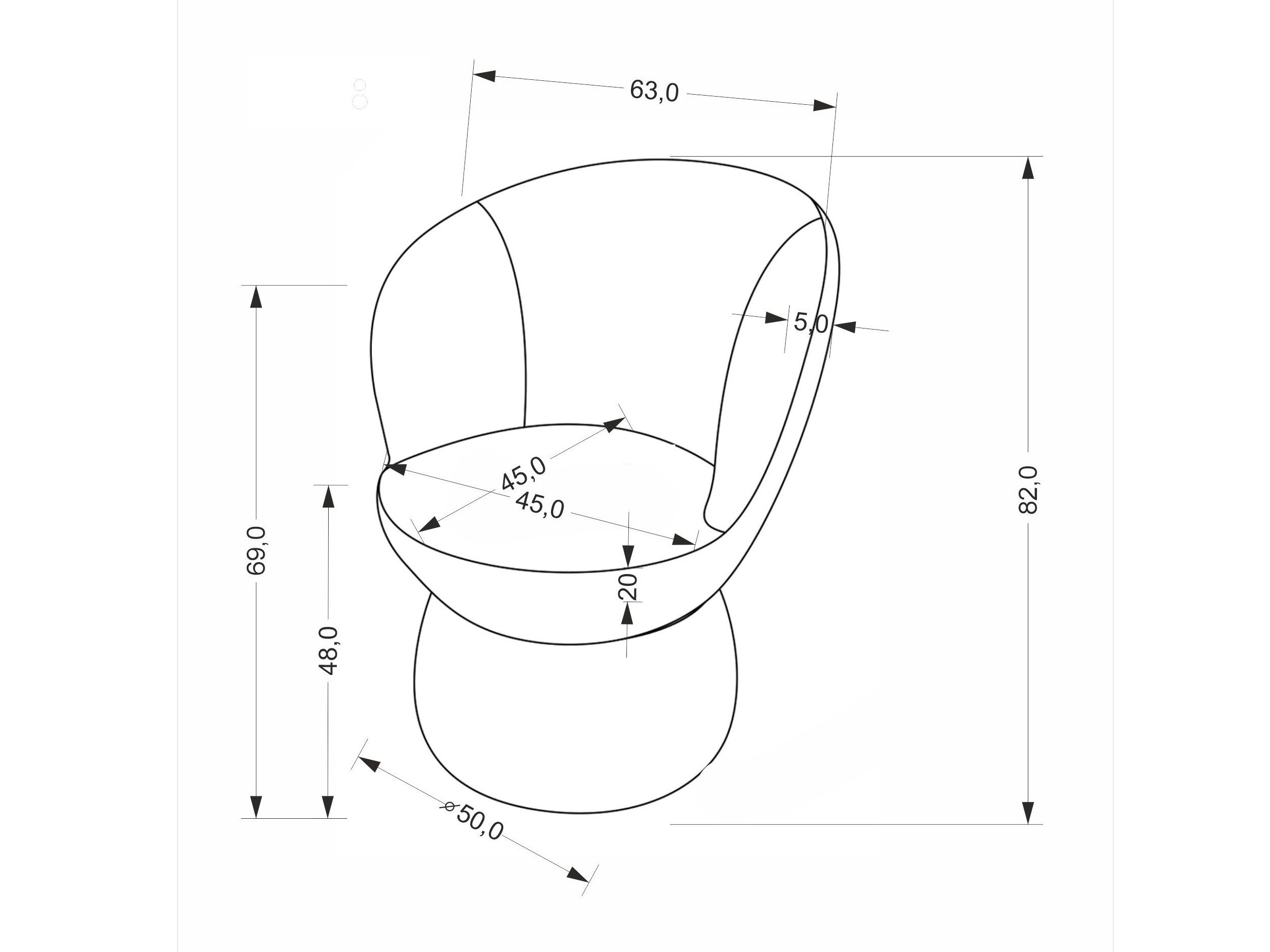 Stol Houston 2082 (Bež)