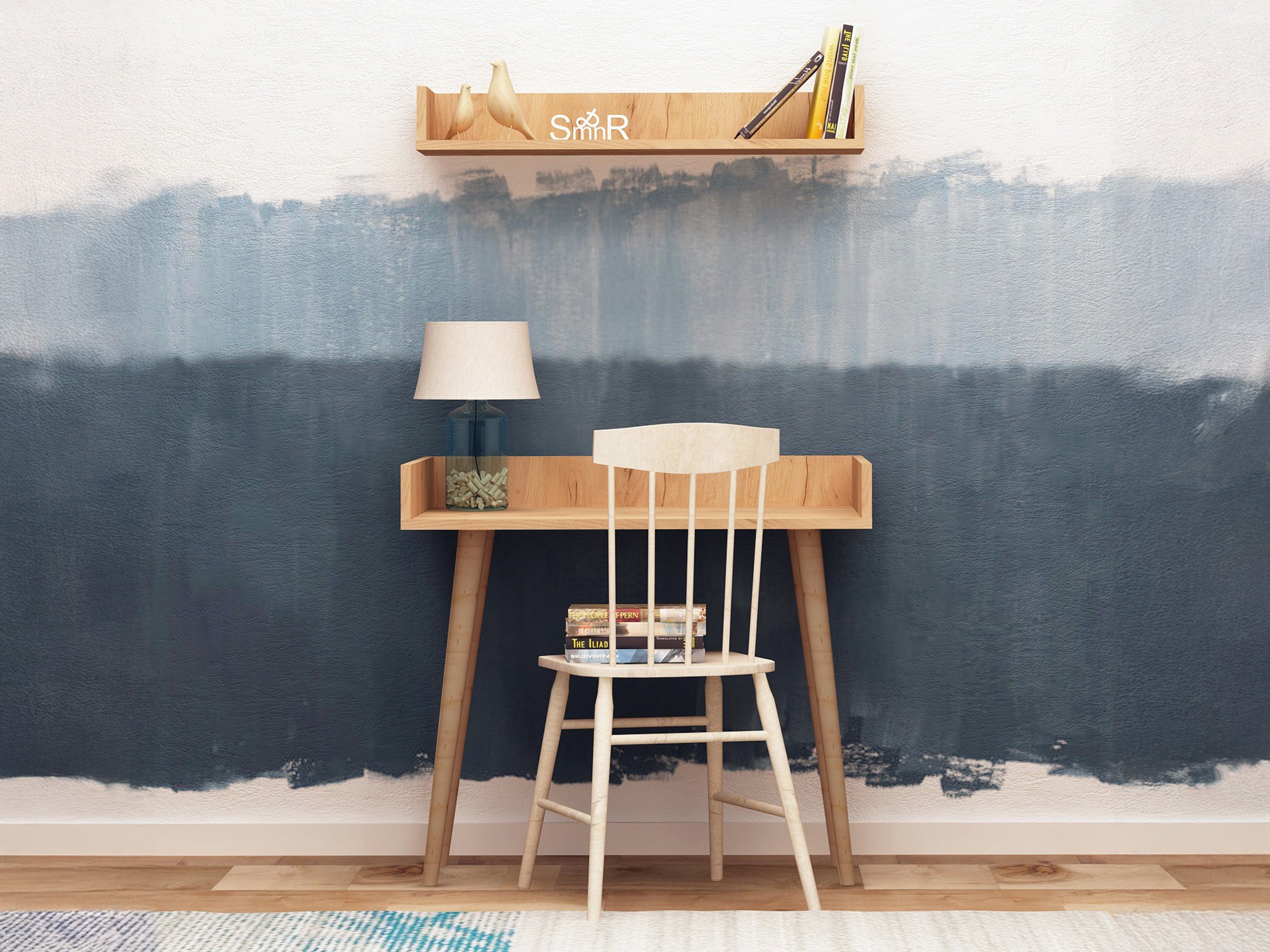 Komplet za domačo pisarno Asheboro 182