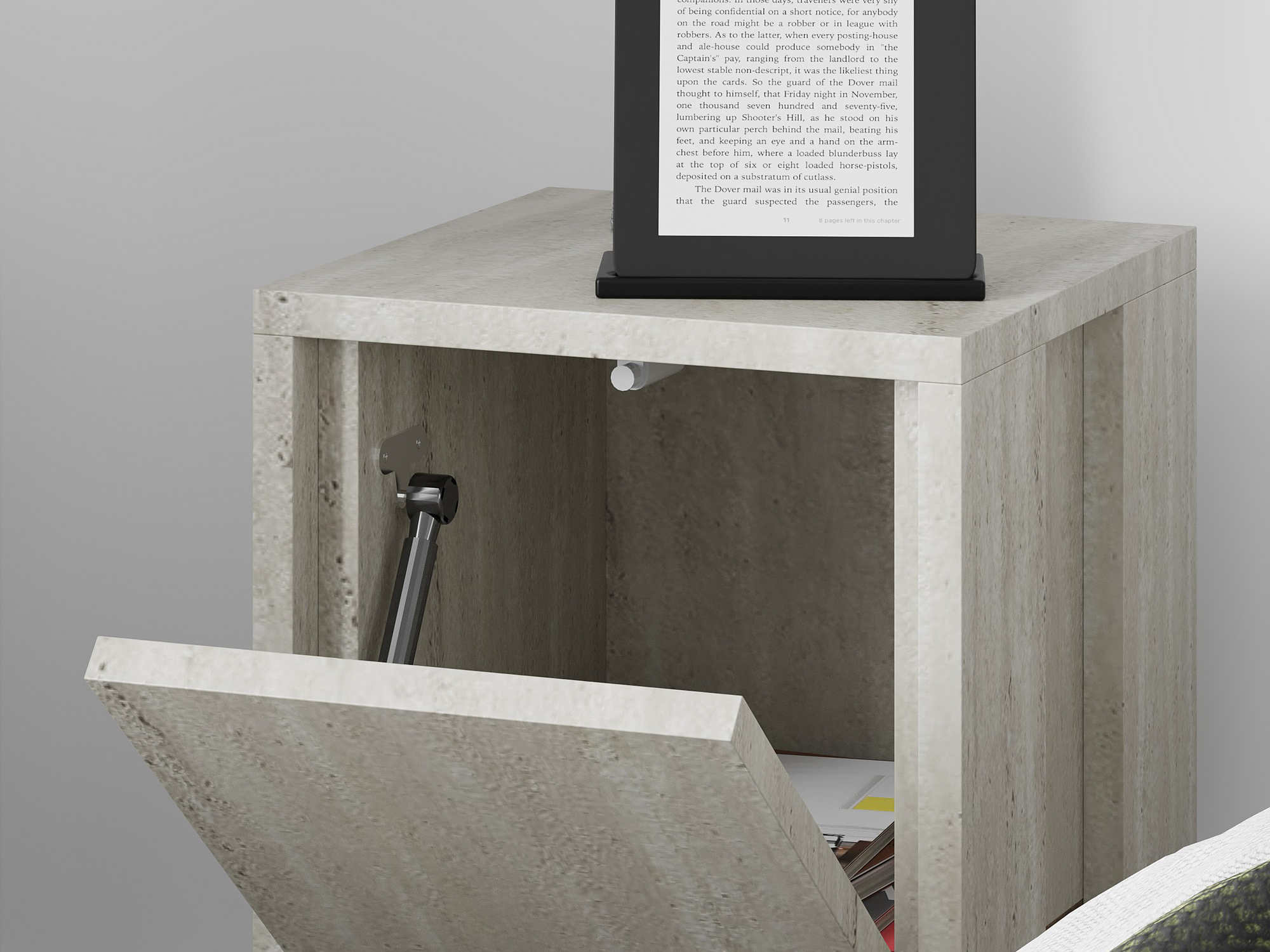 Nočna omarica Kailua 398 (Svetel travertin)