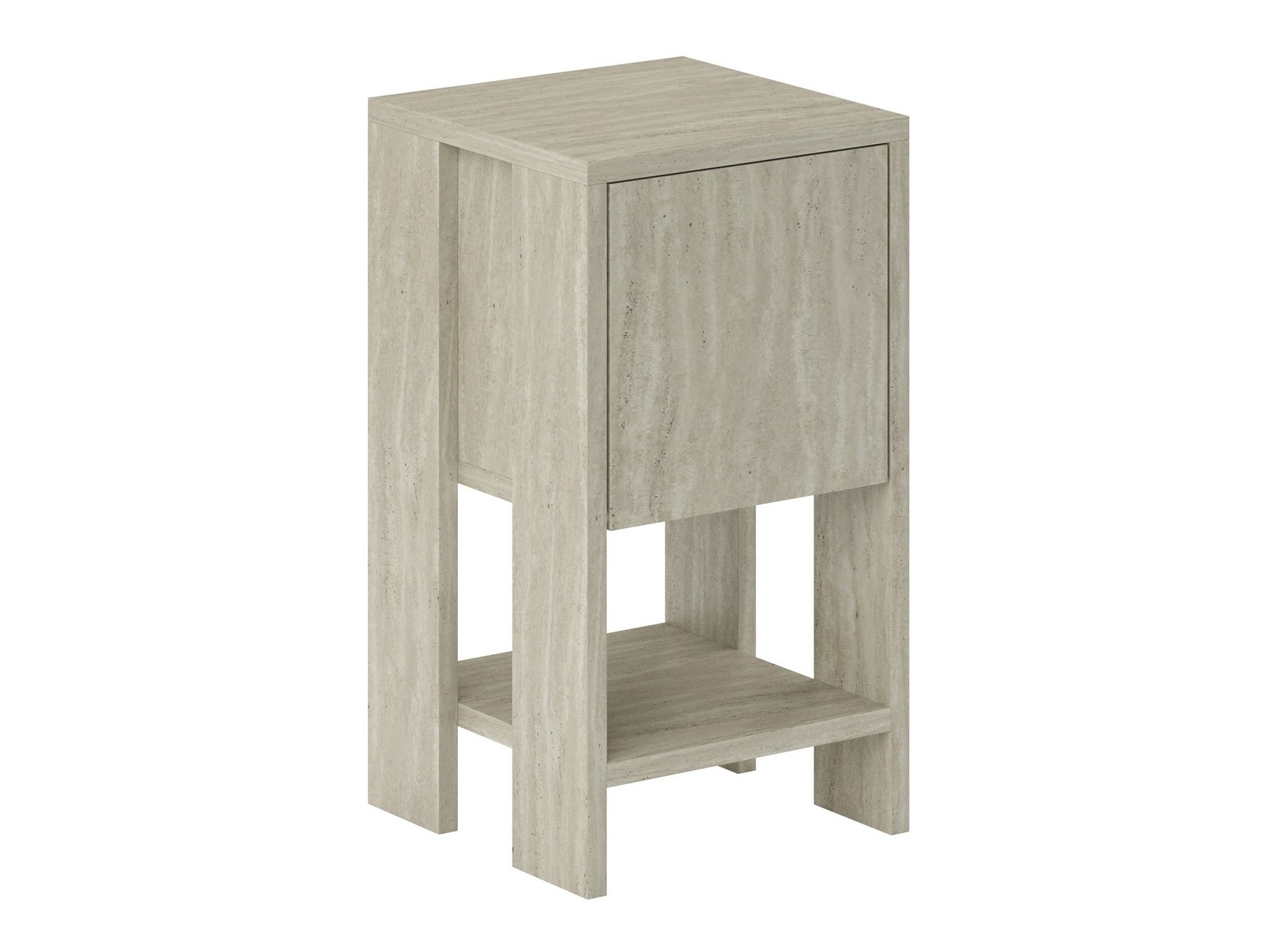 Nočna omarica Kailua 398 (Svetel travertin)