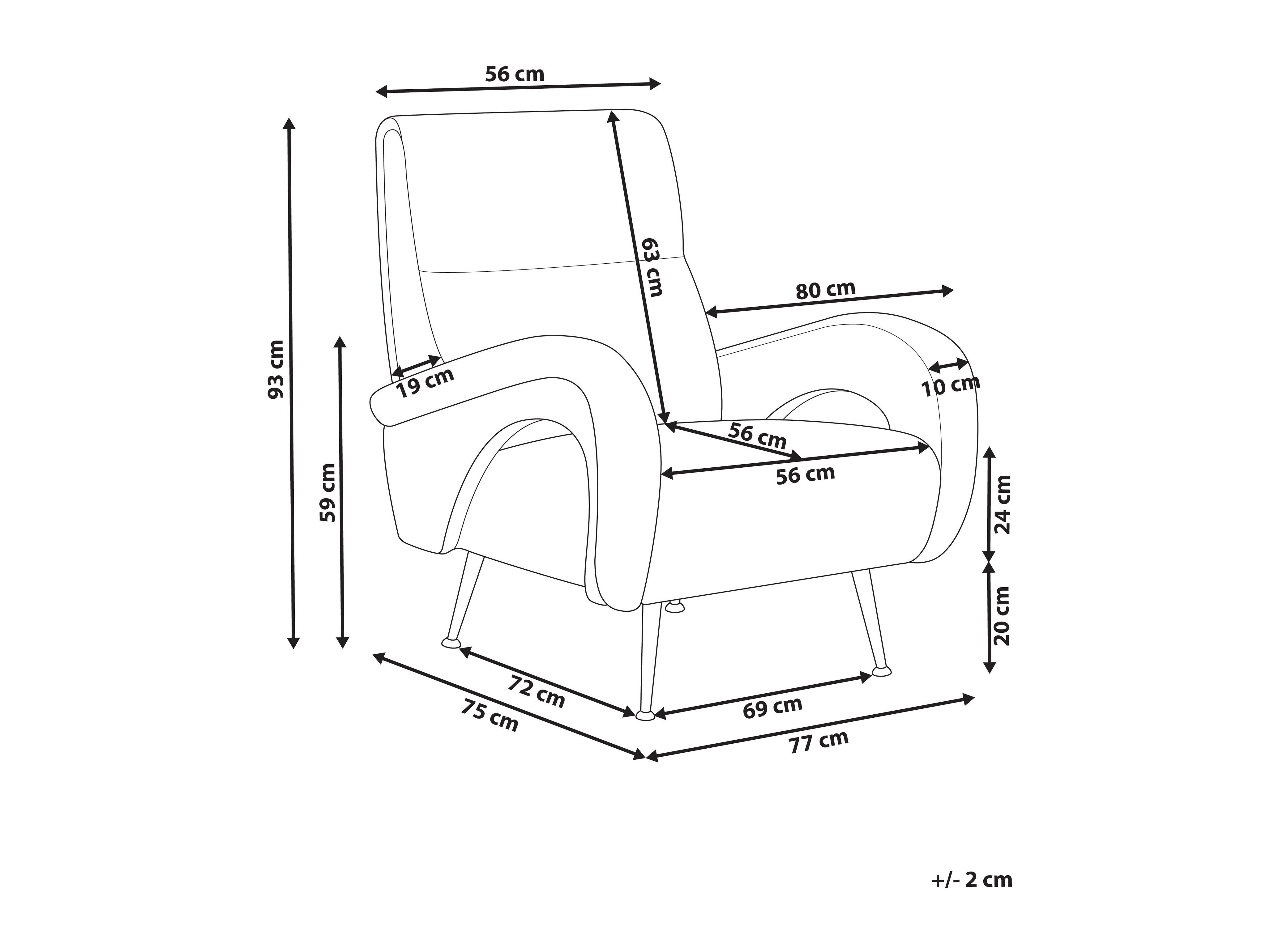 Fotelj Berwyn 1349 (Svetla menta)