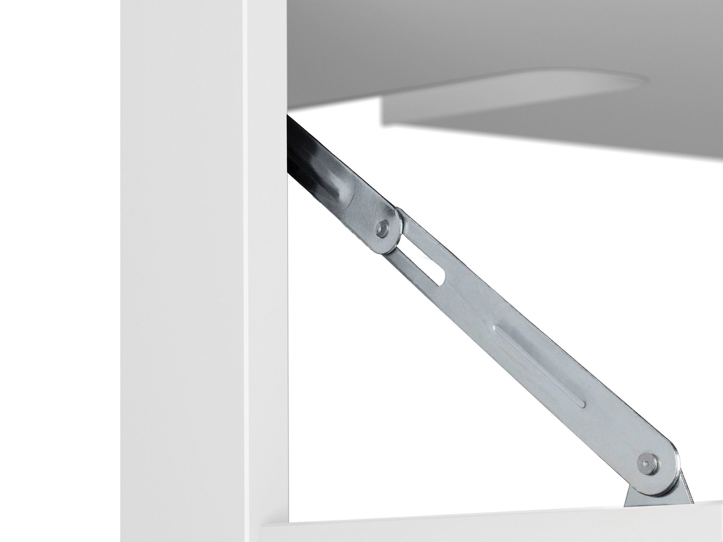 Prostostoječa kopalniška omarica za umivalnik Larlori 100 (Bela)