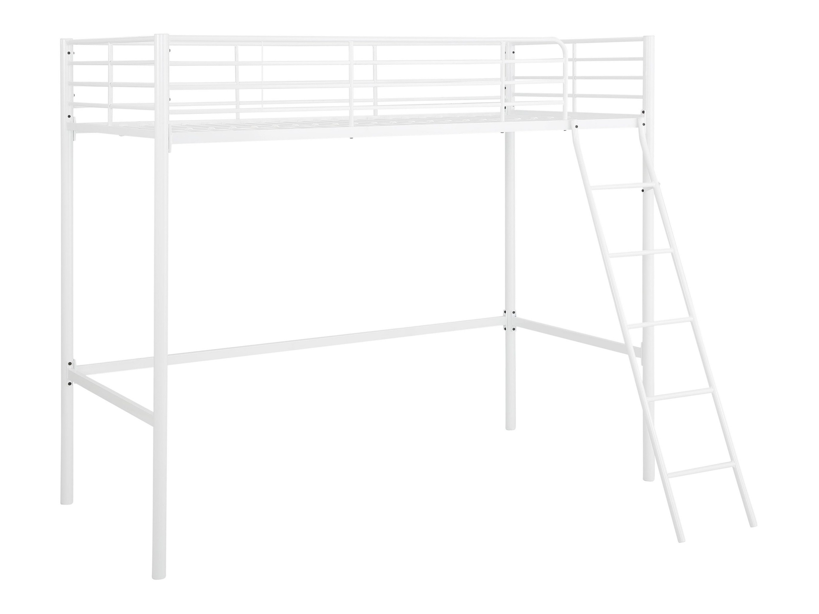 Visoka postelja Denton 1507 (Bela)