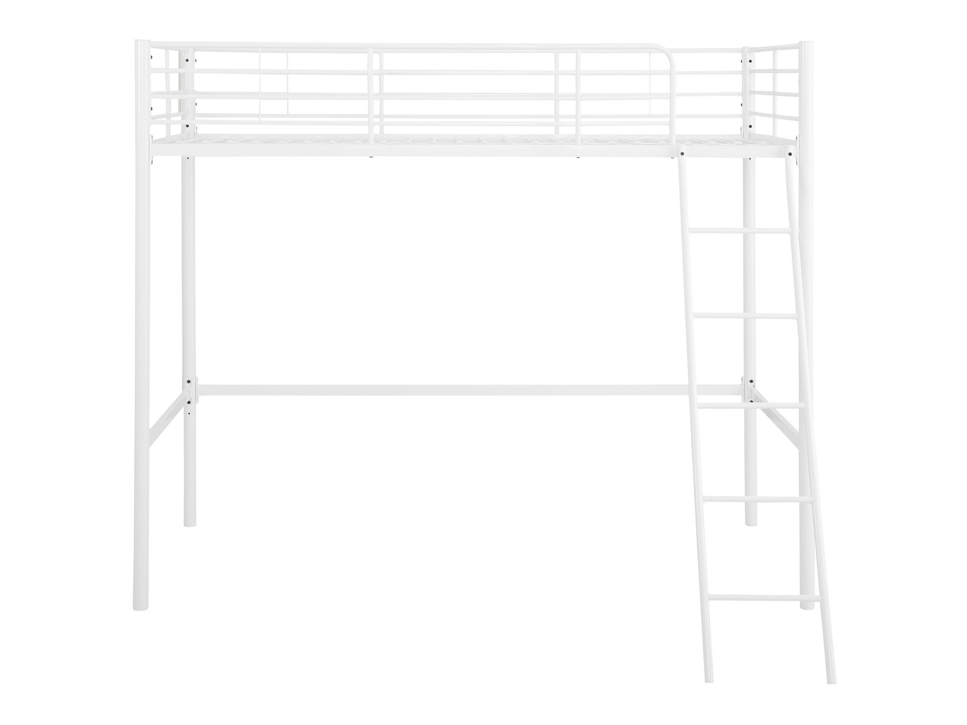 Visoka postelja Denton 1507 (Bela)