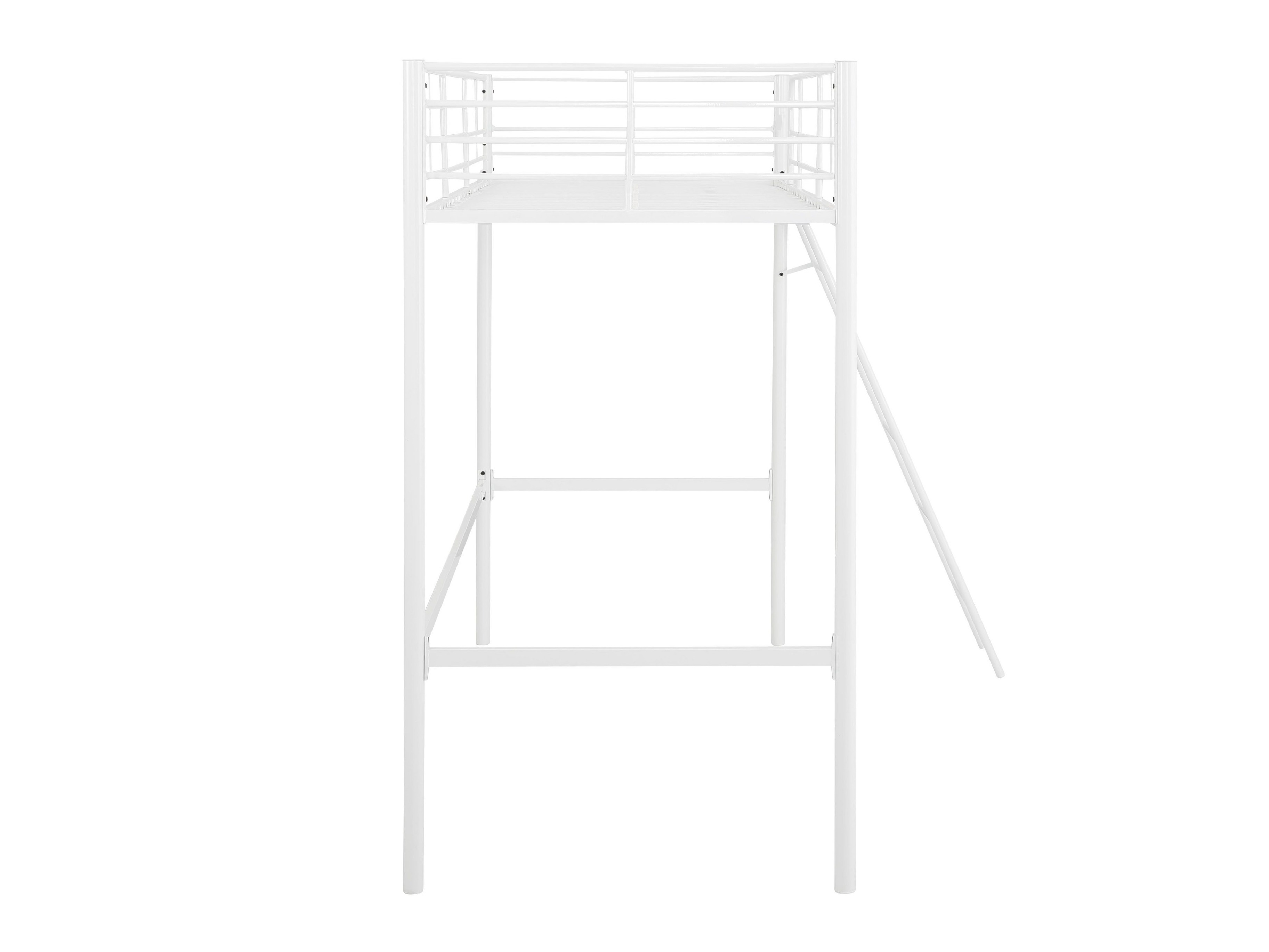 Visoka postelja Denton 1507 (Bela)