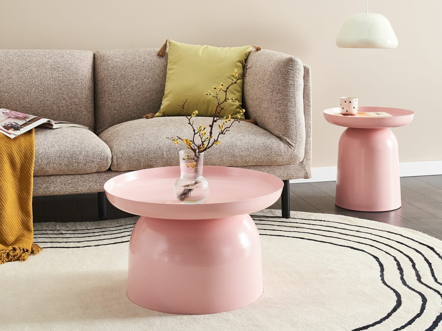 Klubska mizica Berwyn 2820 (Roza)