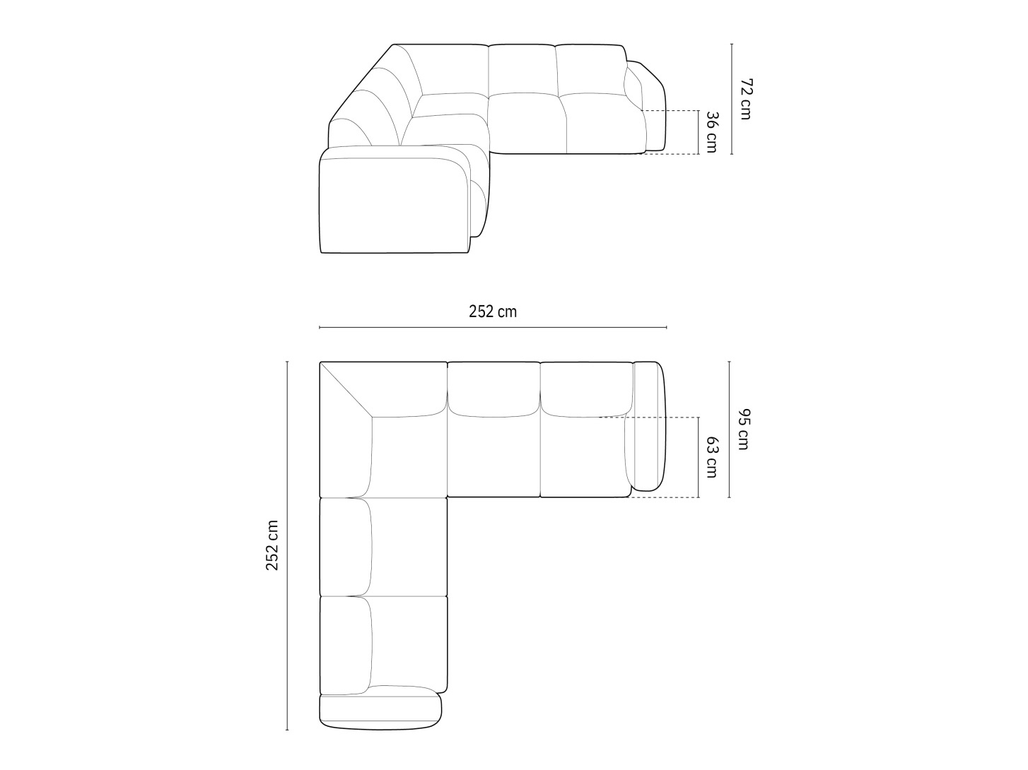 Kotna garnitura Romtoru 104 (Baloo 2082)